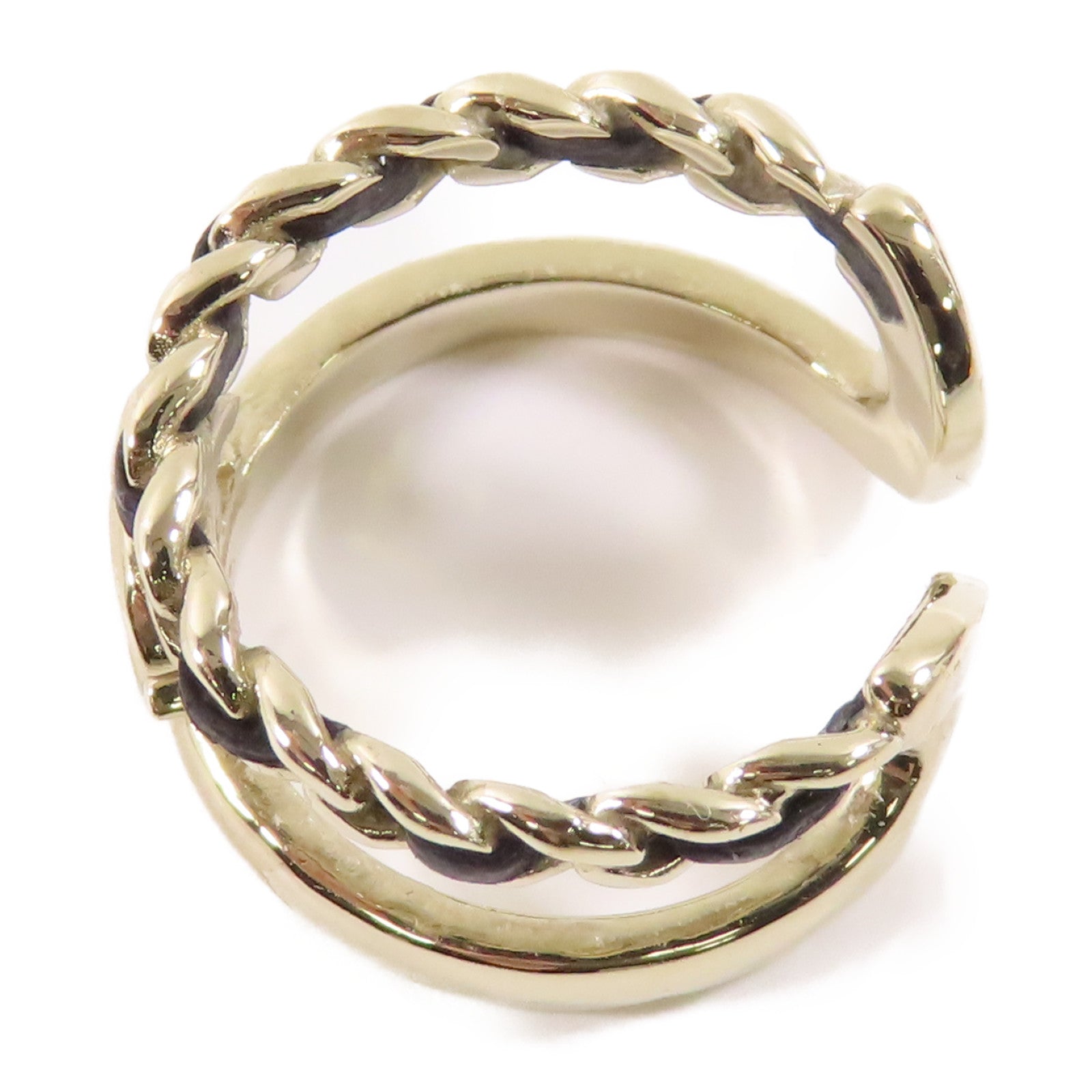 CHANEL 金屬Ring戒指US#7