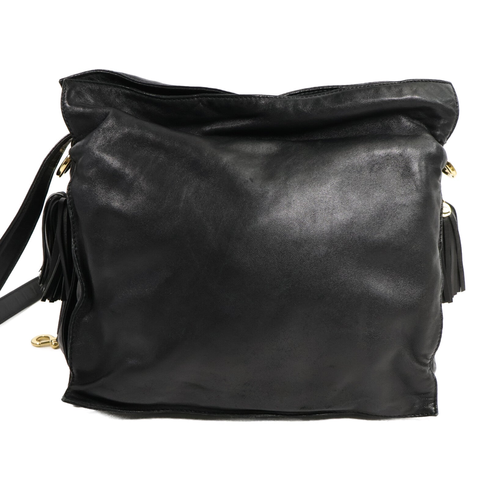 LOEWE 羊皮皮革Flamenco肩背袋