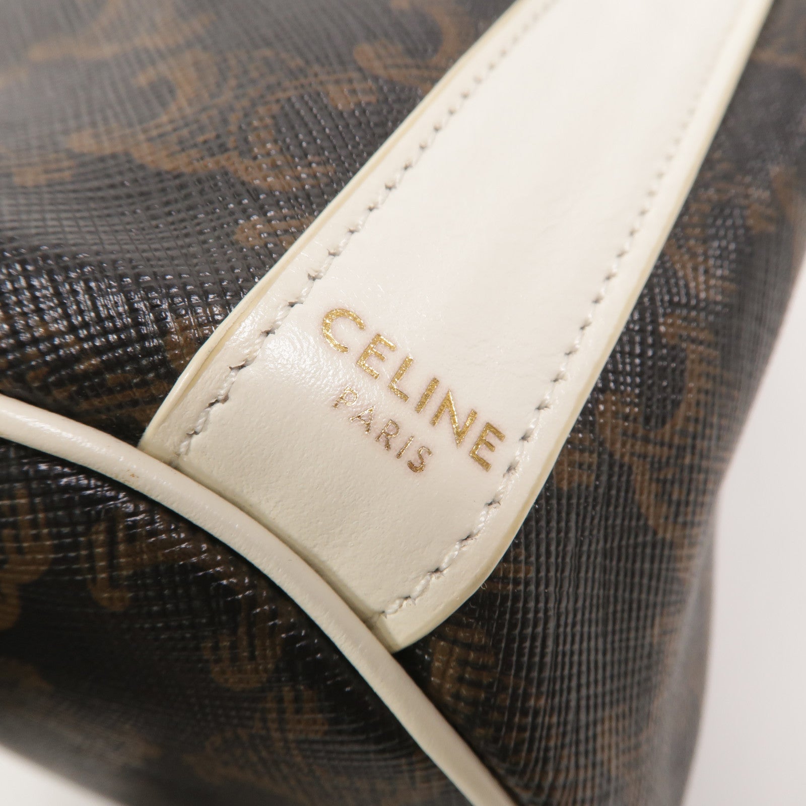 CELINE 塗層帆布Small Drawstring Bag肩背袋