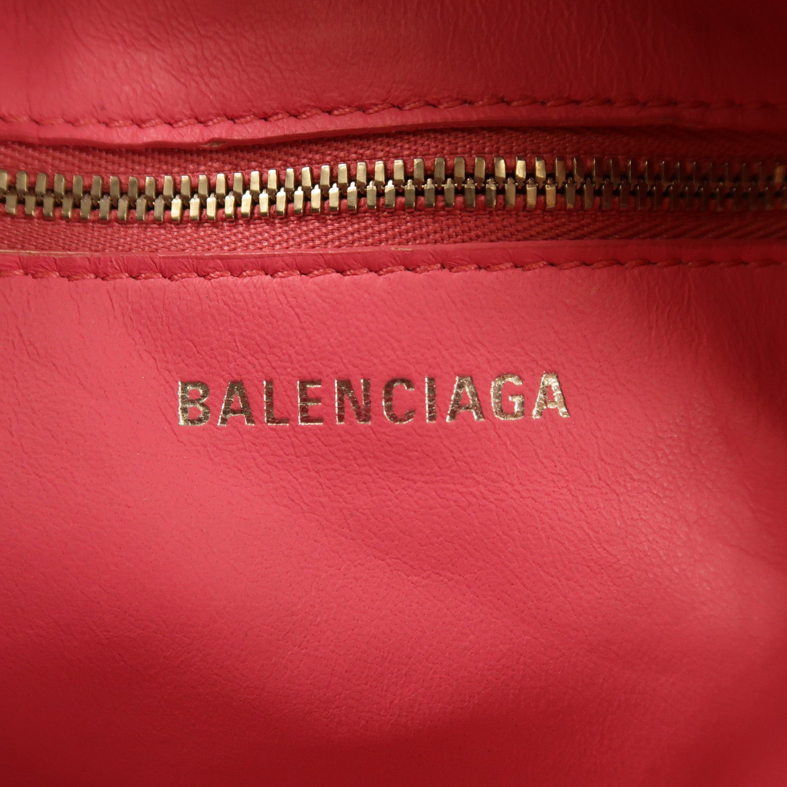 BALENCIAGA 牛皮皮革Triangle Square XS銀扣手挽肩背兩用袋白色