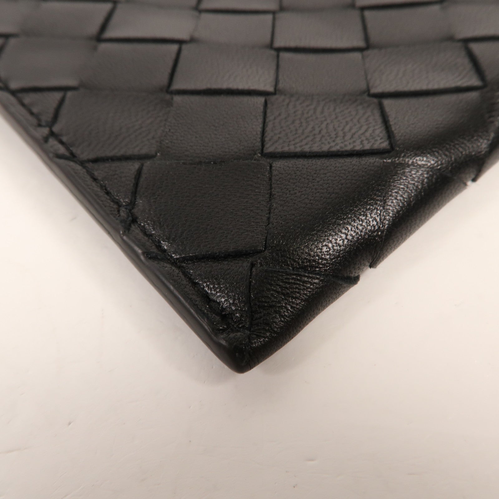 BOTTEGA VENETA 牛皮皮革Phone Pouch銀扣肩背袋