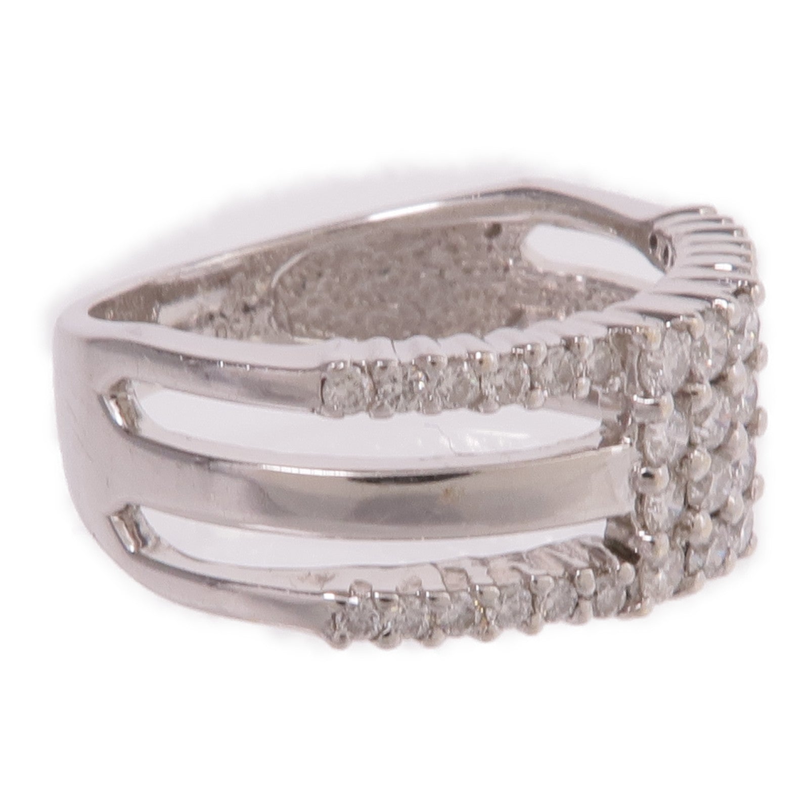 JEWELRY 【激減優惠】18K白金Diamond Ring鑽石戒指US#5.75