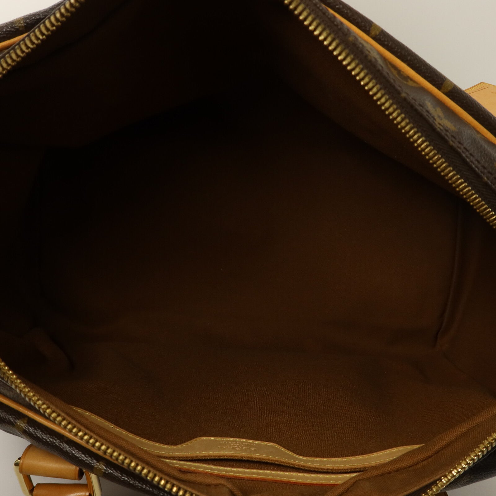 LOUIS VUITTON Monogram Carryall金扣手挽袋