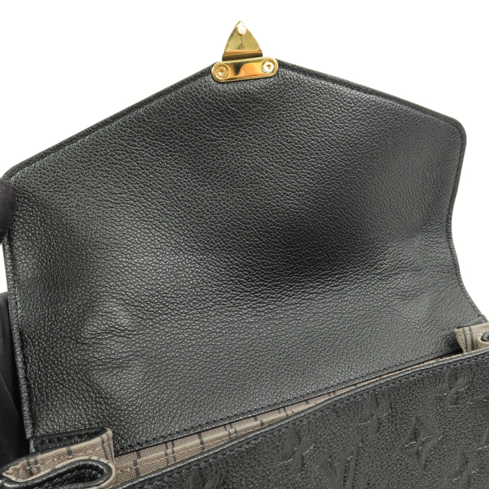 LOUIS VUITTON Monogram Empreinte Pochette Metis手挽肩背兩用袋