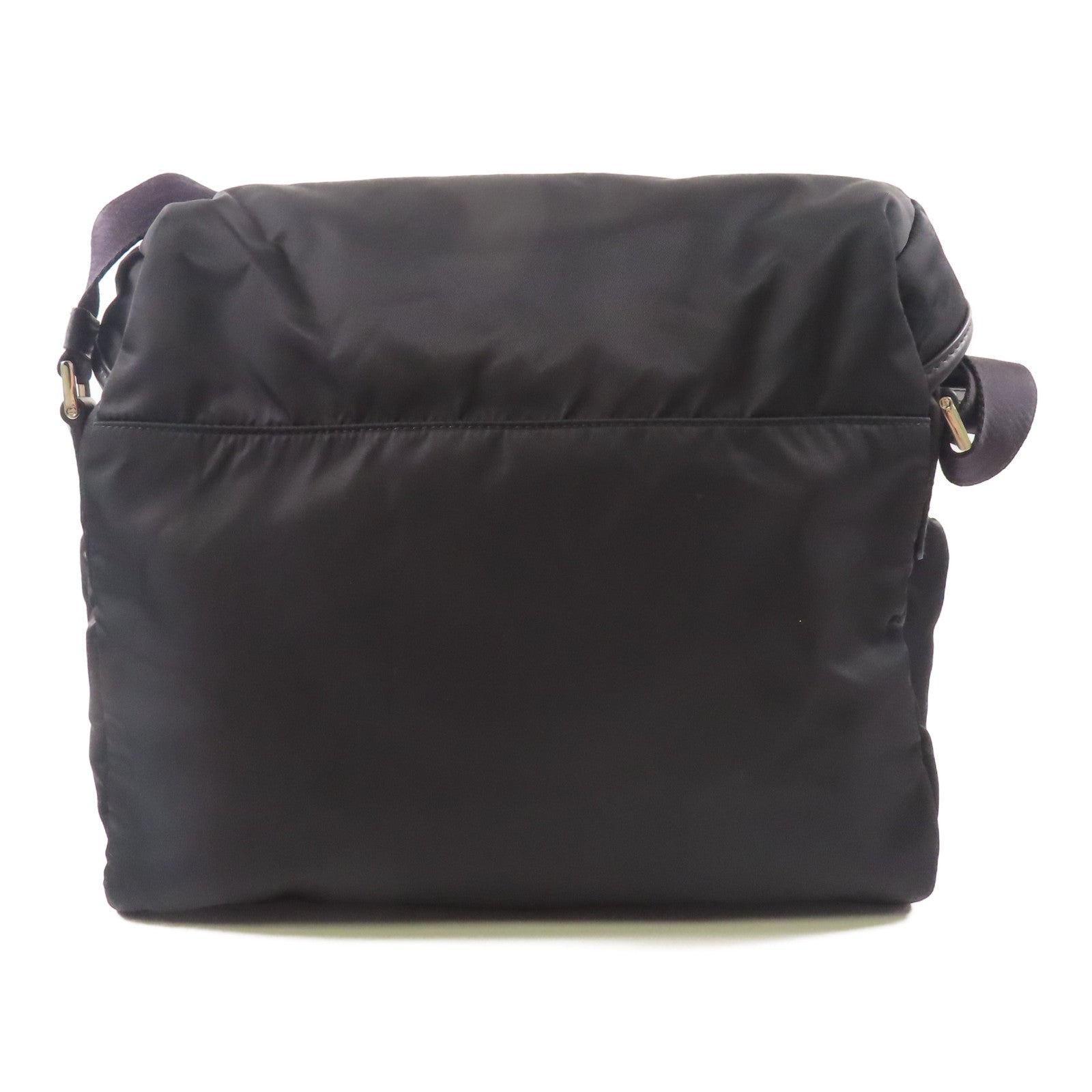 PRADA 尼龍Shoulder Bag銀扣肩背袋