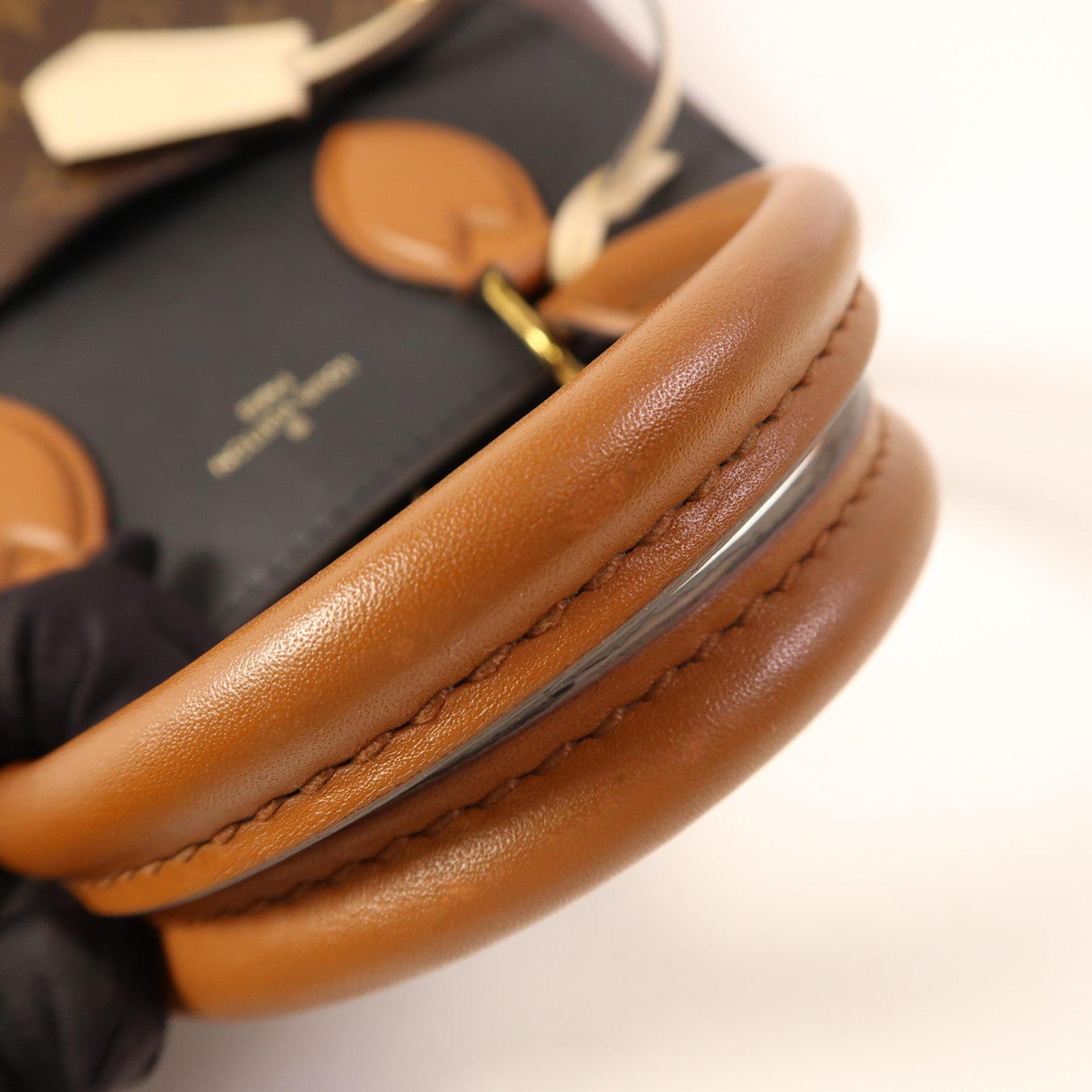 LOUIS VUITTON Monogram Fold Tote Mm金扣手挽肩背兩用袋