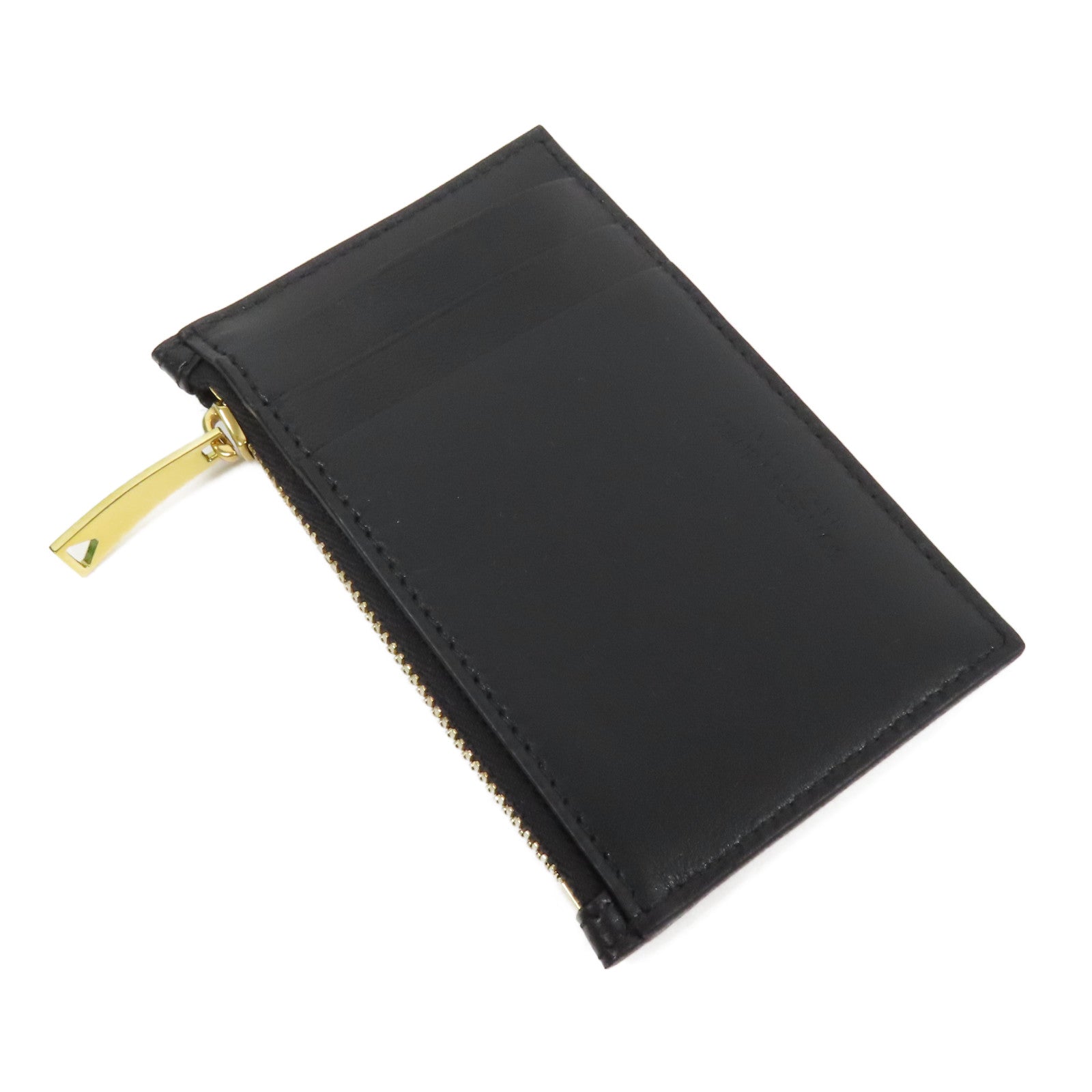 BOTTEGA VENETA 【激減優惠】羊皮皮革Cassette Zipped Card Case金扣卡片套