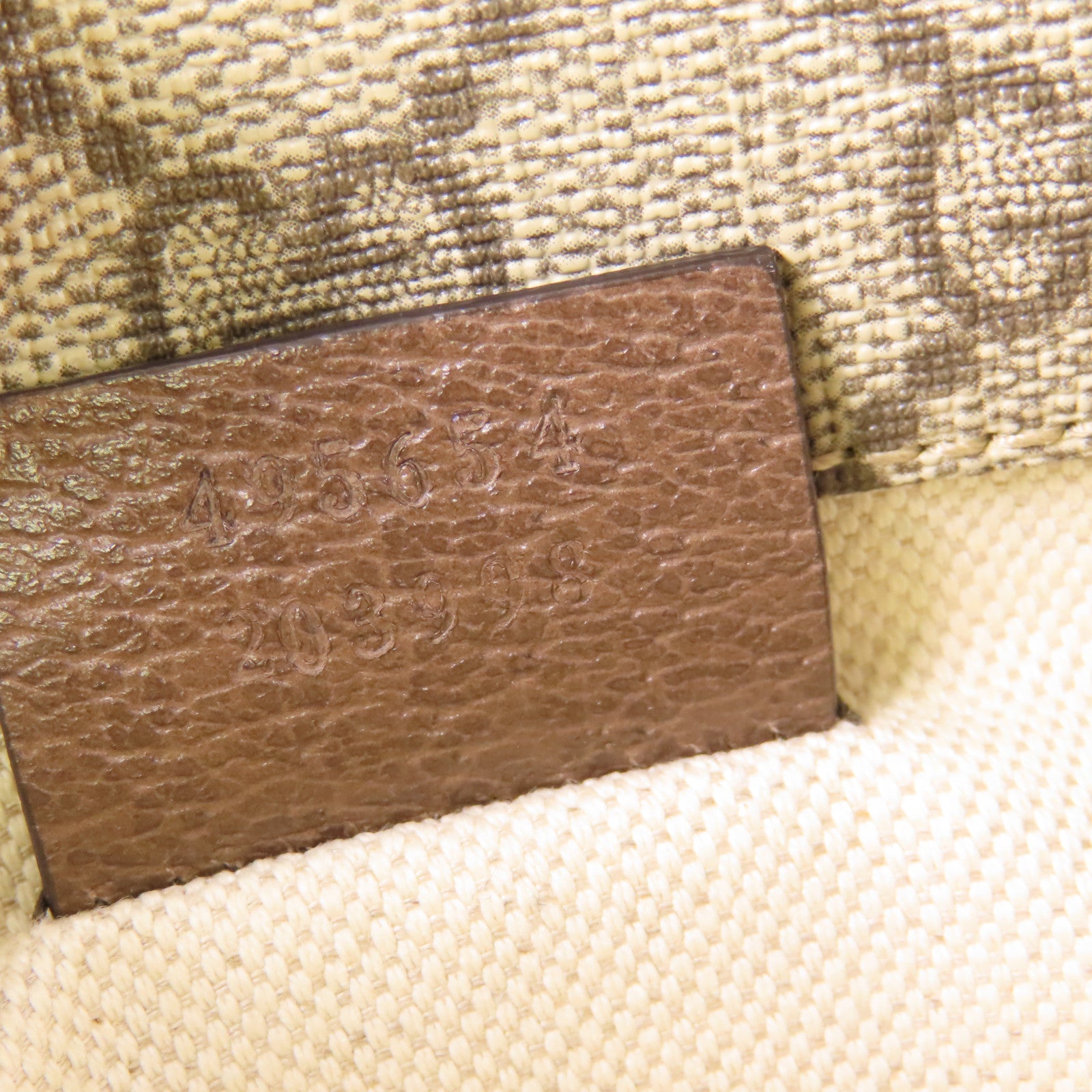 GUCCI Neo Vintage Medium Messenger Bag Shoulder Bag 495654 Coated Canvas Brown