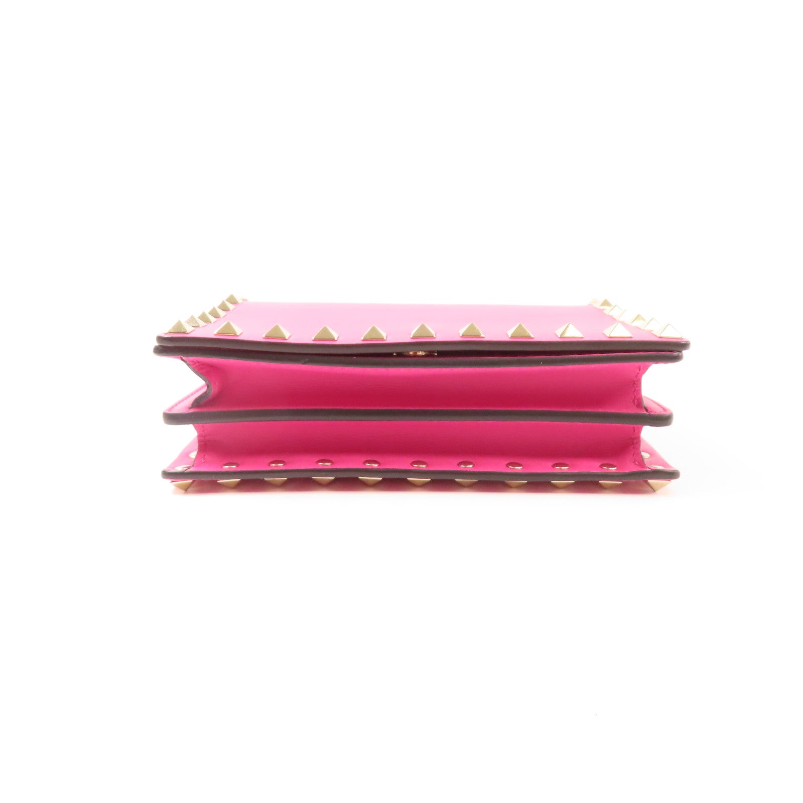 Valentino 牛皮皮革Rockstud鏈帶肩背袋