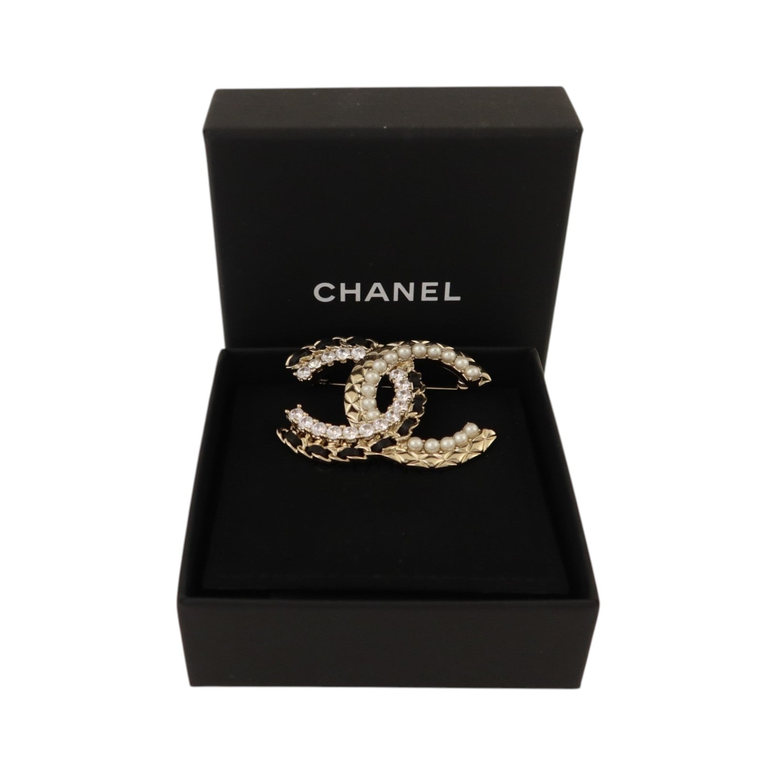 CHANEL 金屬/PVC/皮革Brooch胸針