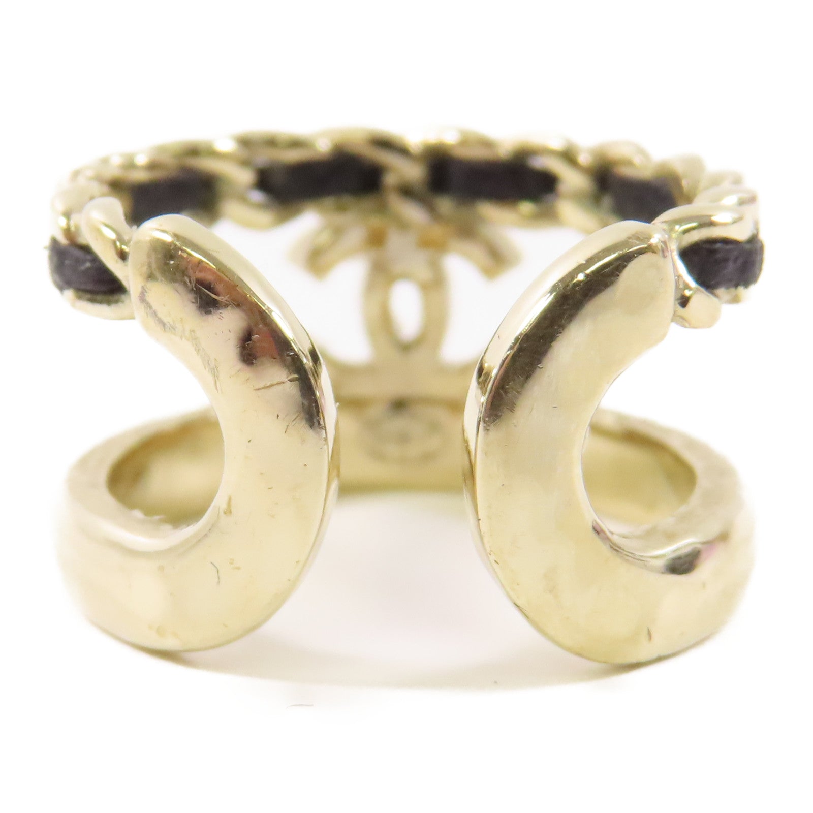 CHANEL 金屬Ring戒指US#7
