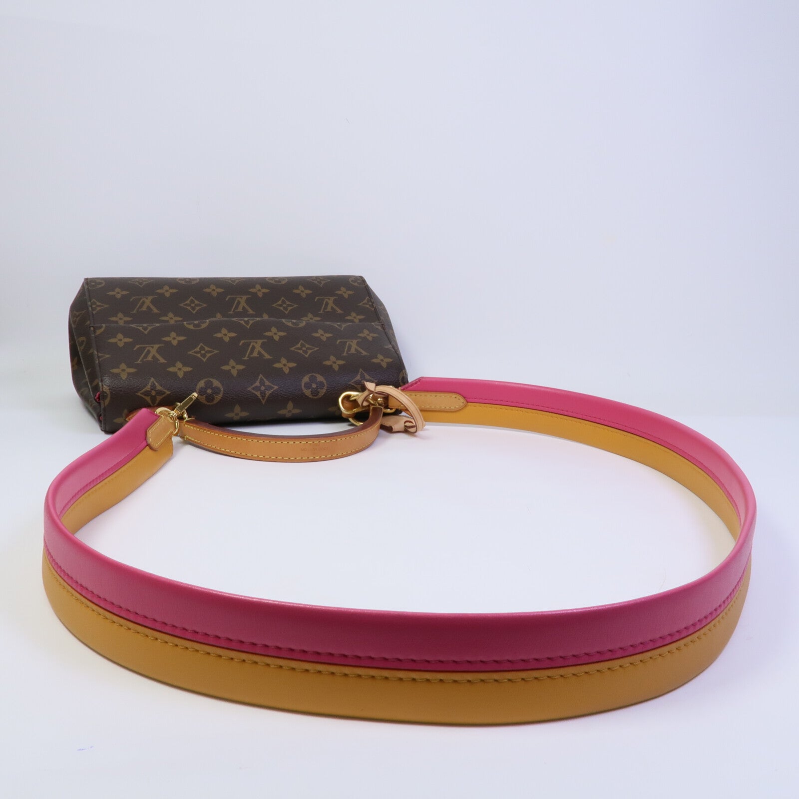 LOUIS VUITTON Monogram Cluny BB手挽肩背兩用袋