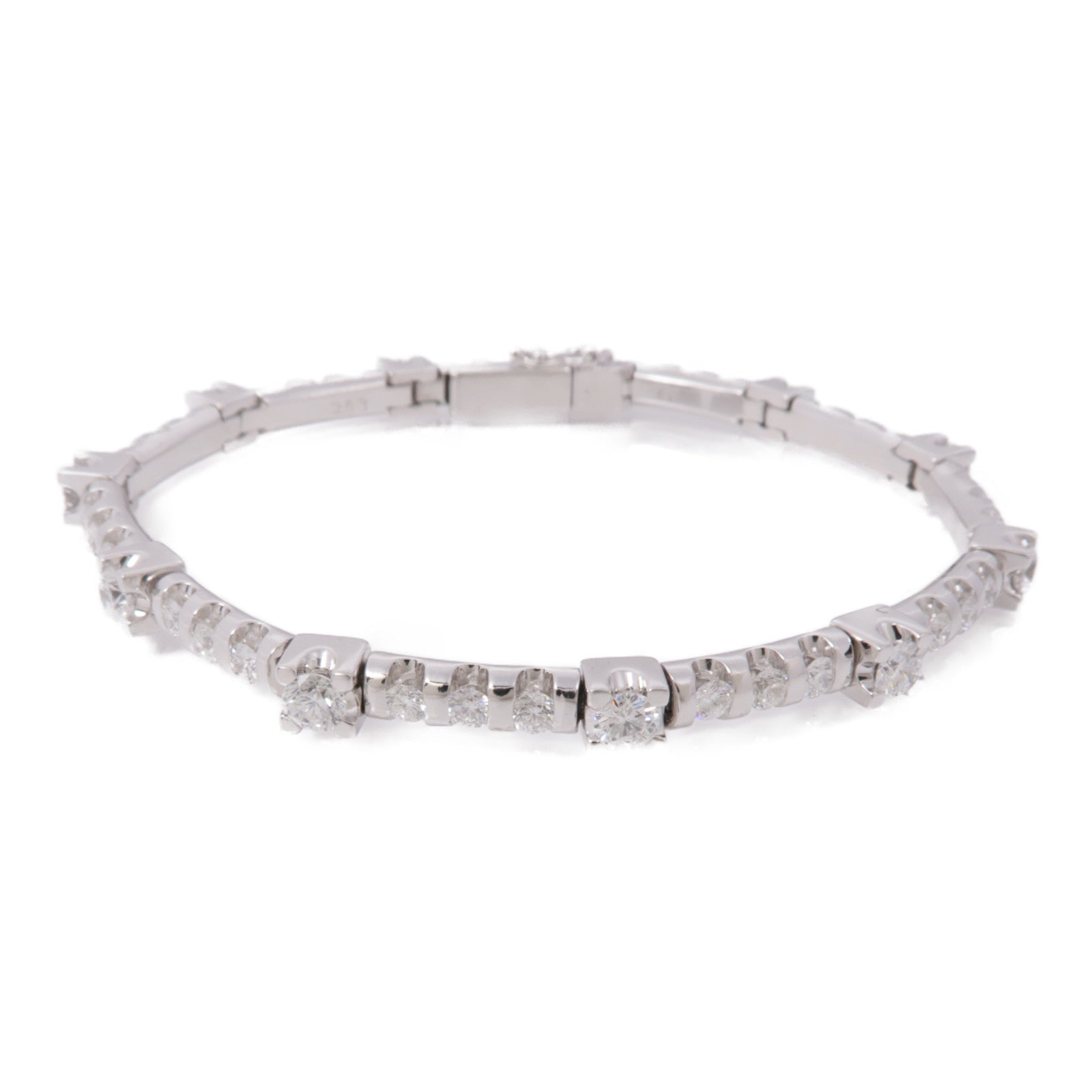 JEWELRY【激減優惠】 18K白金Diamond Bracelet鑽石手鐲