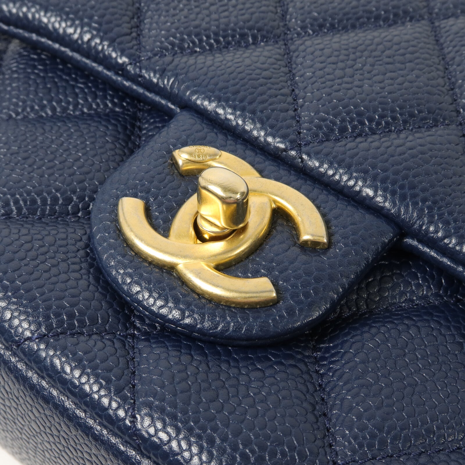 CHANEL 牛皮皮革Chain Shoulder鏈帶肩背袋