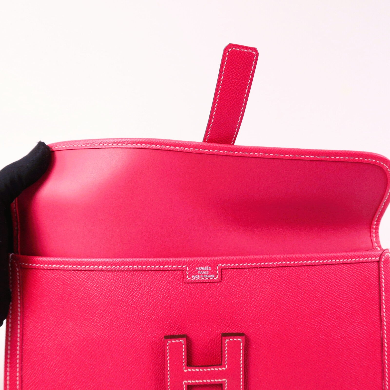 HERMES Epsom皮革Jije PM手拿包
