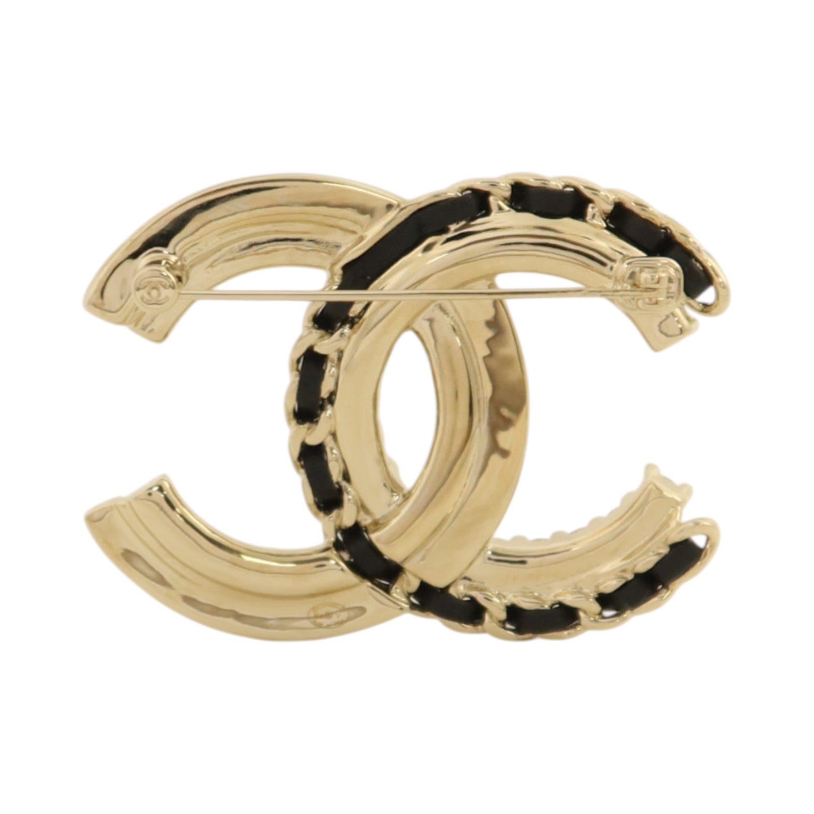 CHANEL 金屬/PVC/皮革Brooch胸針