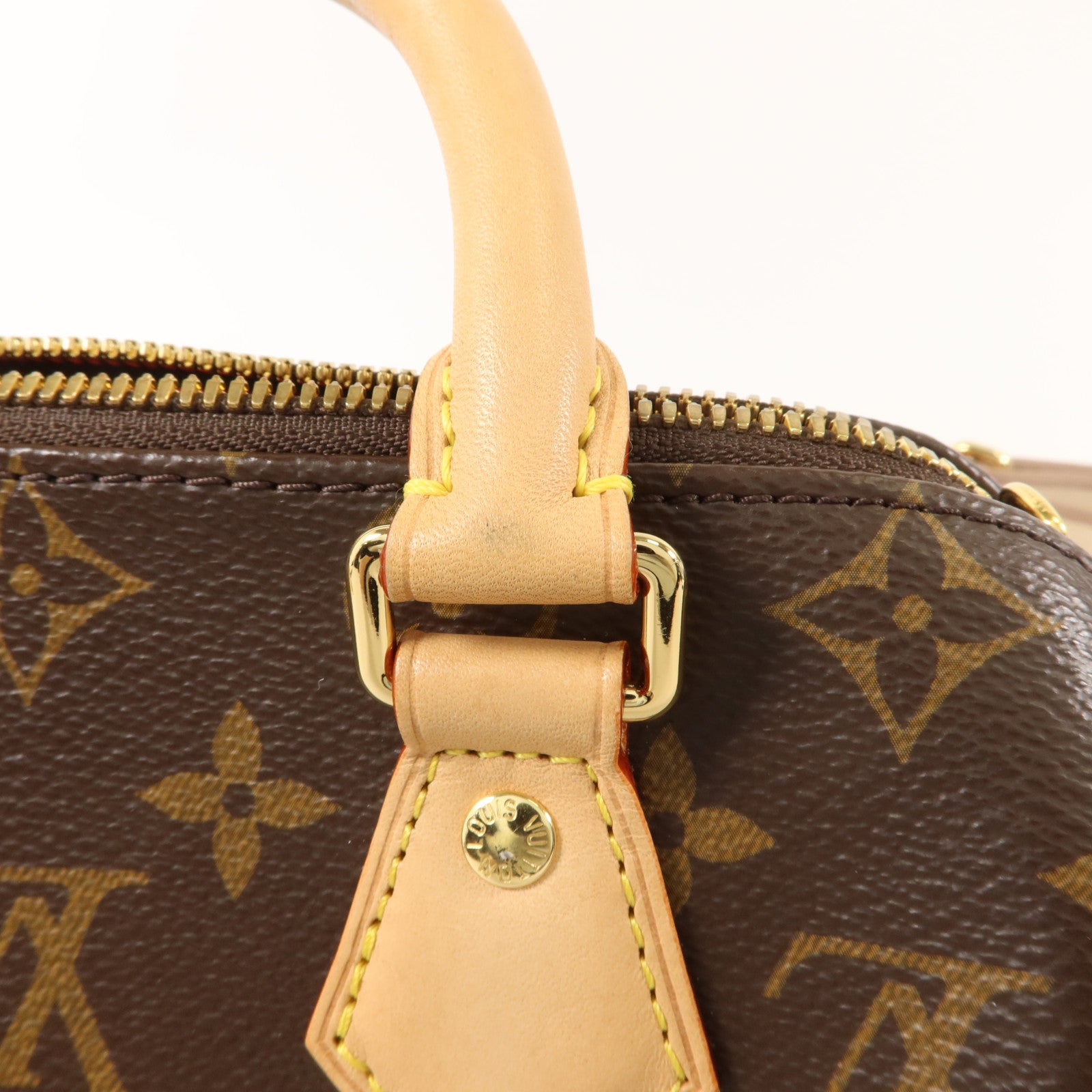 LOUIS VUITTON Monogram Speedy Bandouliere 20金扣手挽肩背兩用袋