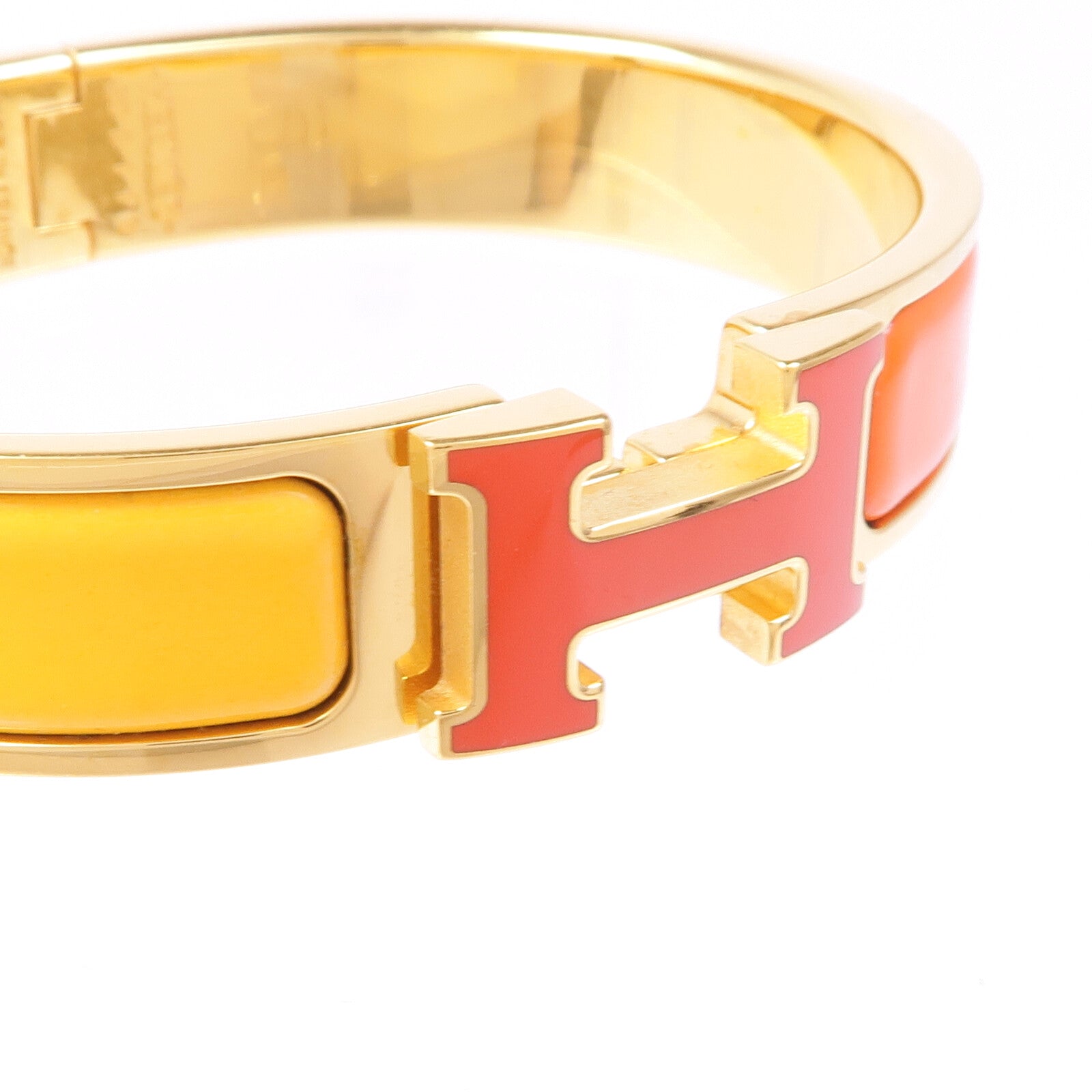 HERMES 金屬/琺瑯Clic H手鐲