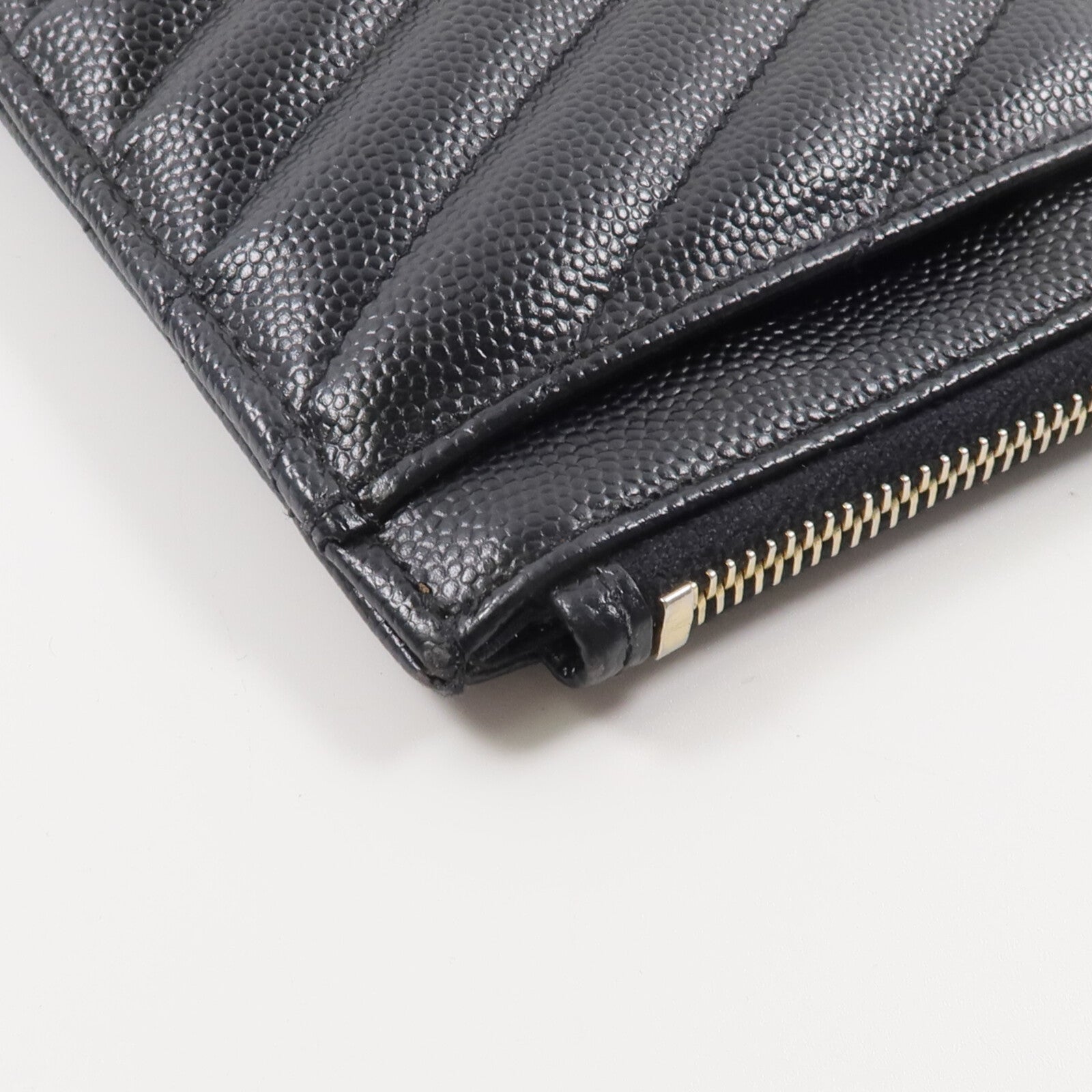 SAINT LAURENT 牛皮皮革Pouch手拿包