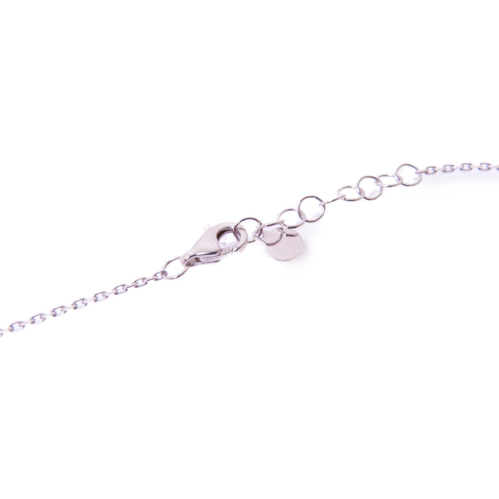 Jewelry SHW 0.282ct Diamond Necklace 18K White Gold 18K Rose Gold