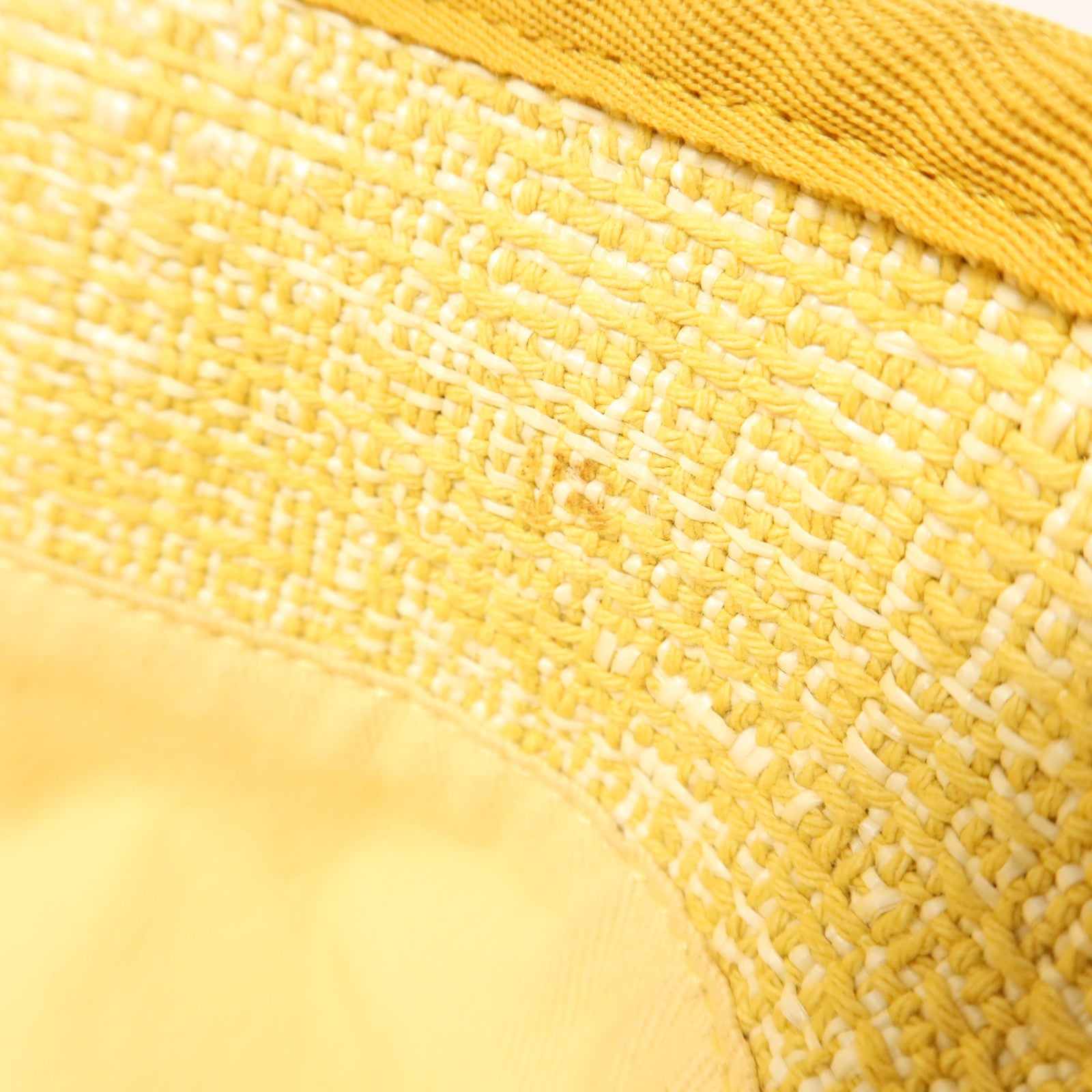 CHANEL 帆布Deauville Tote Bag銀扣手挽肩背兩用袋