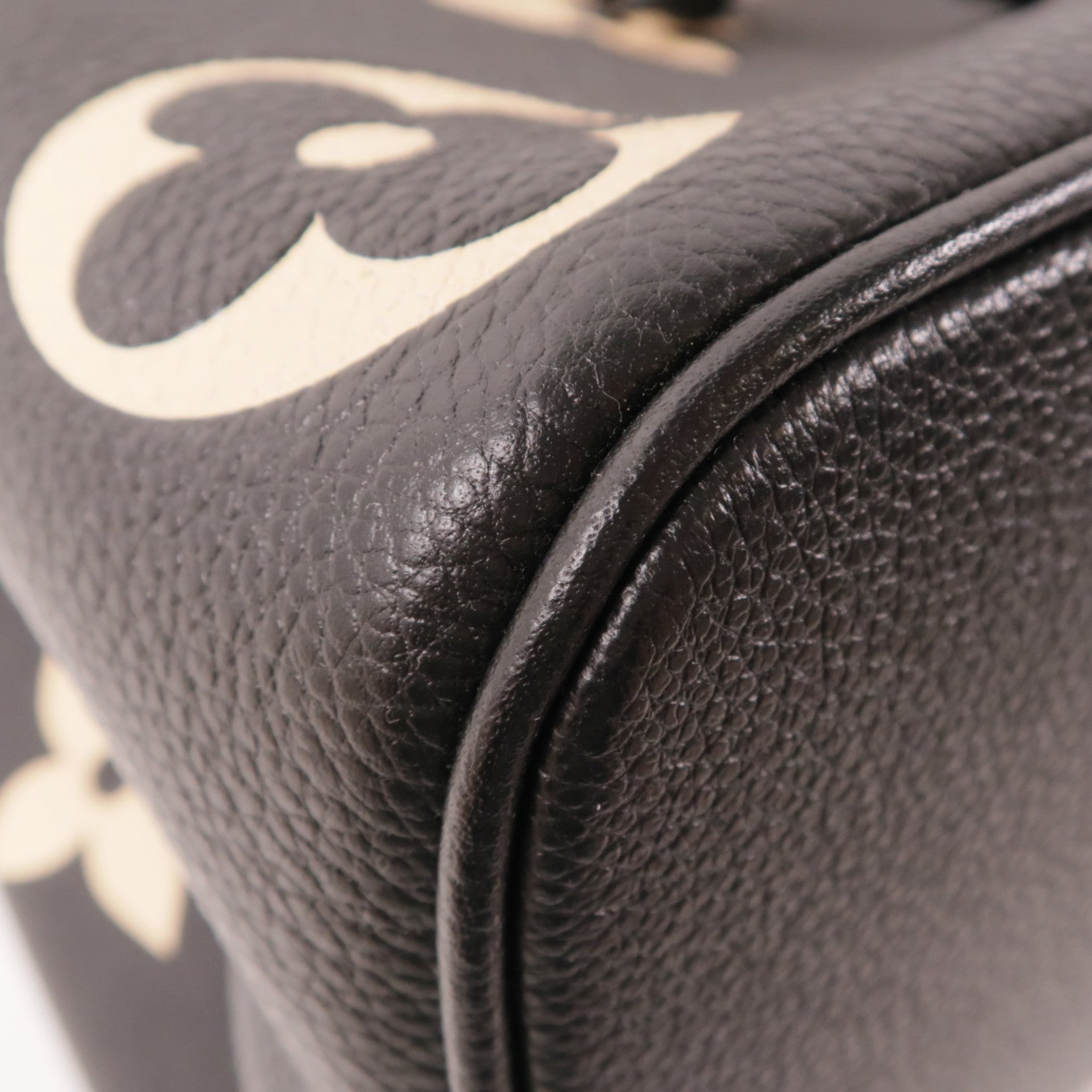 LOUIS VUITTON Monogram Empreinte Bicolor NeoNoe MM金扣手挽肩背兩用袋