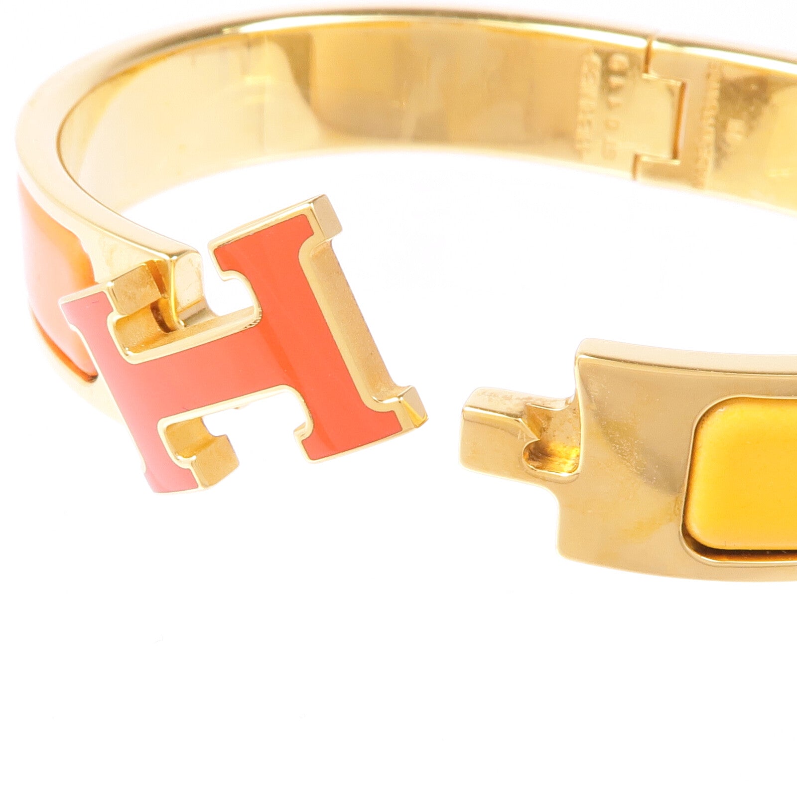 HERMES 【激減優惠】金屬/琺瑯Clic H手鐲