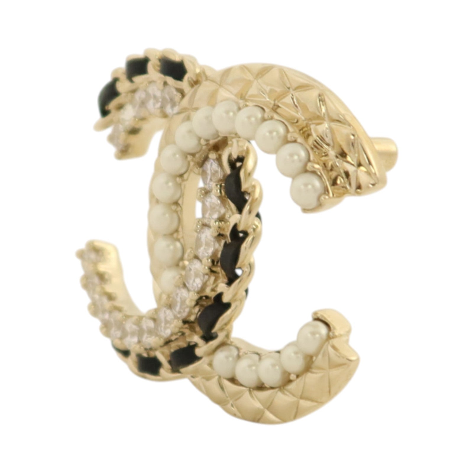 CHANEL 金屬/PVC/皮革Brooch胸針