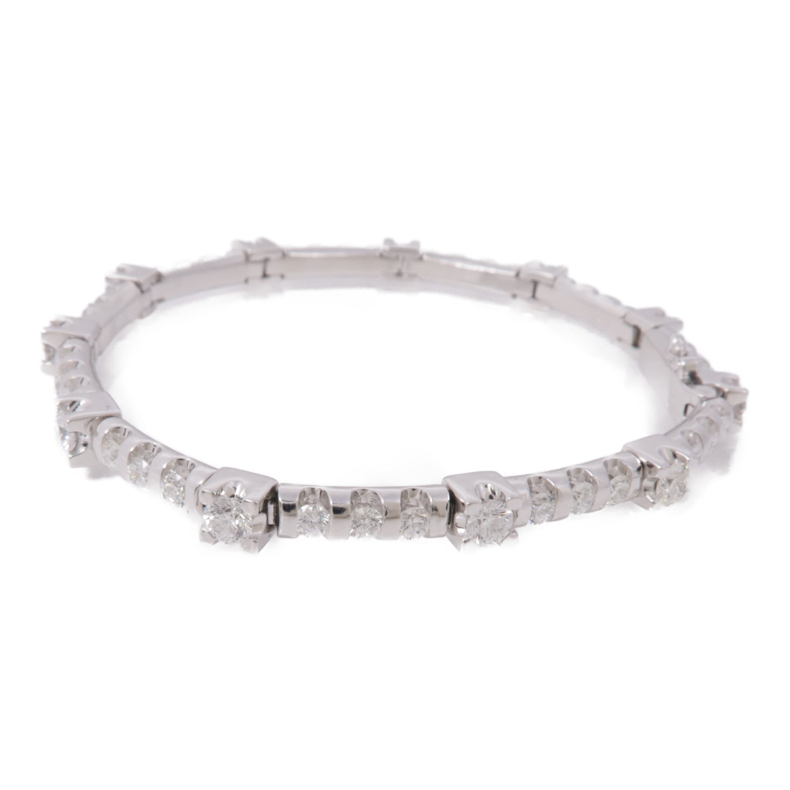 JEWELRY【激減優惠】 18K白金Diamond Bracelet鑽石手鐲