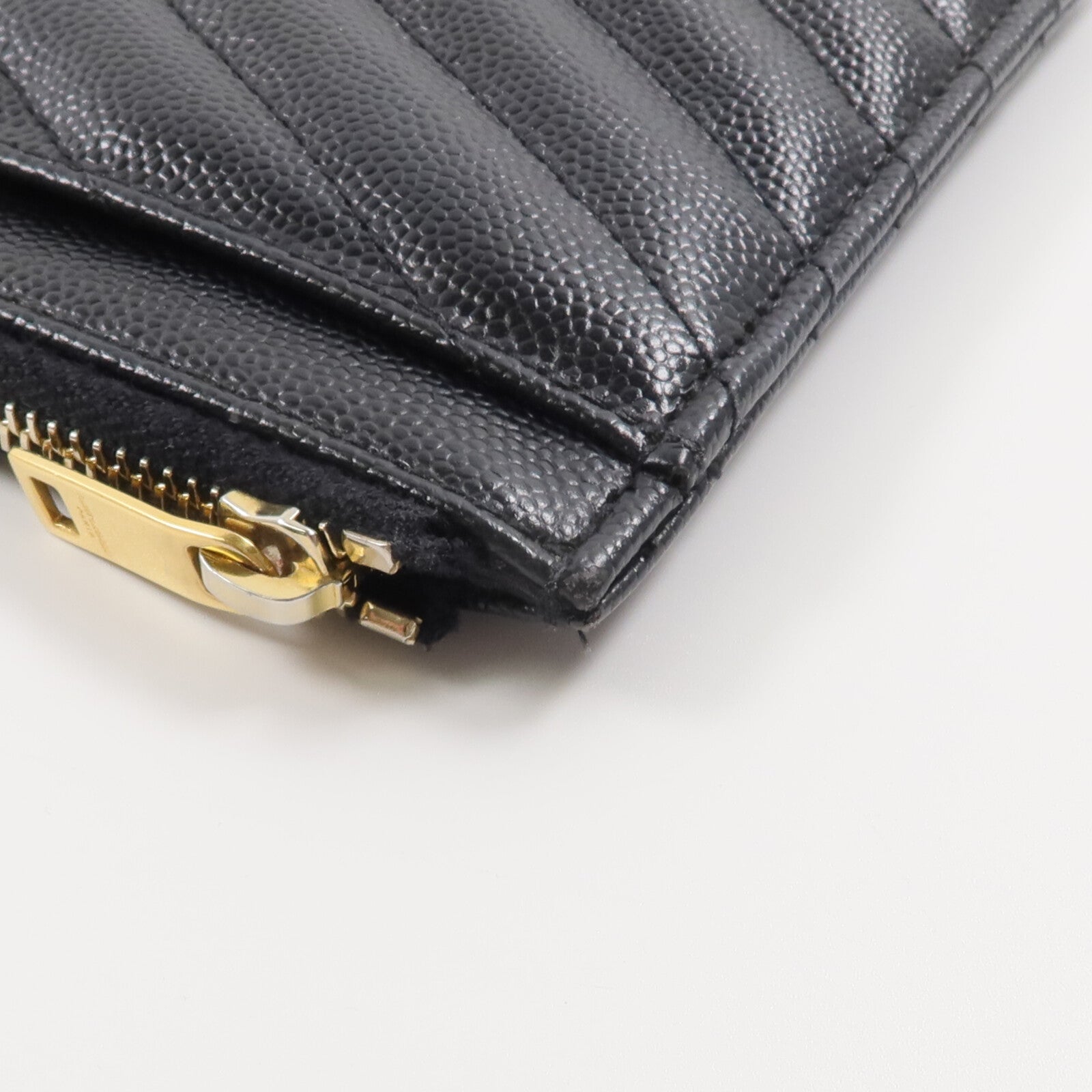 SAINT LAURENT 牛皮皮革Pouch手拿包