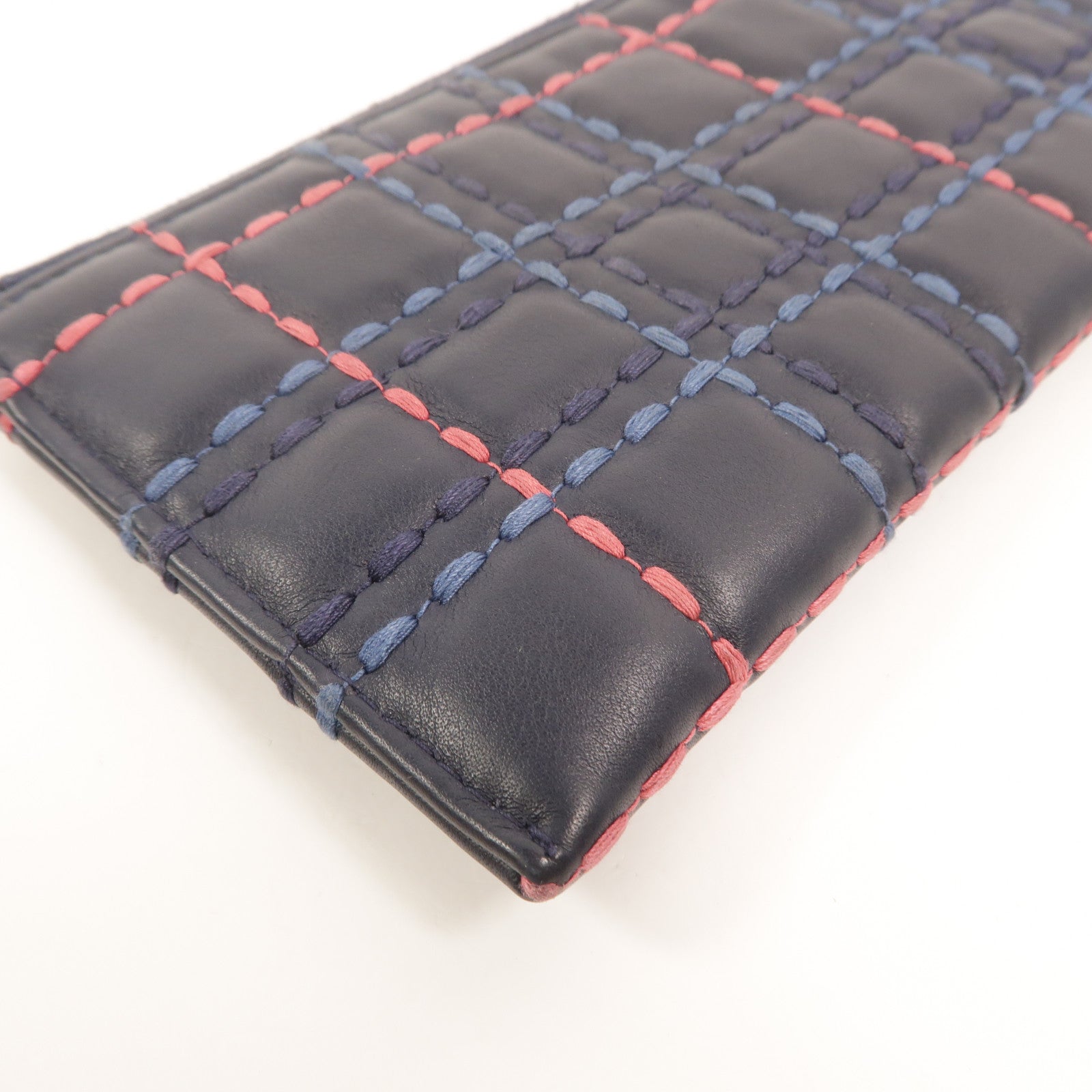CHANEL 羊皮皮革Zipper long Wallet長錢包
