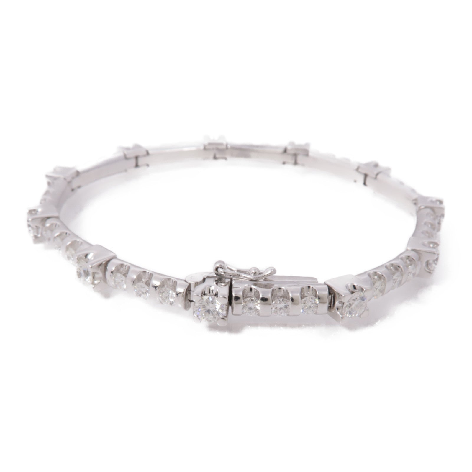 JEWELRY【激減優惠】 18K白金Diamond Bracelet鑽石手鐲