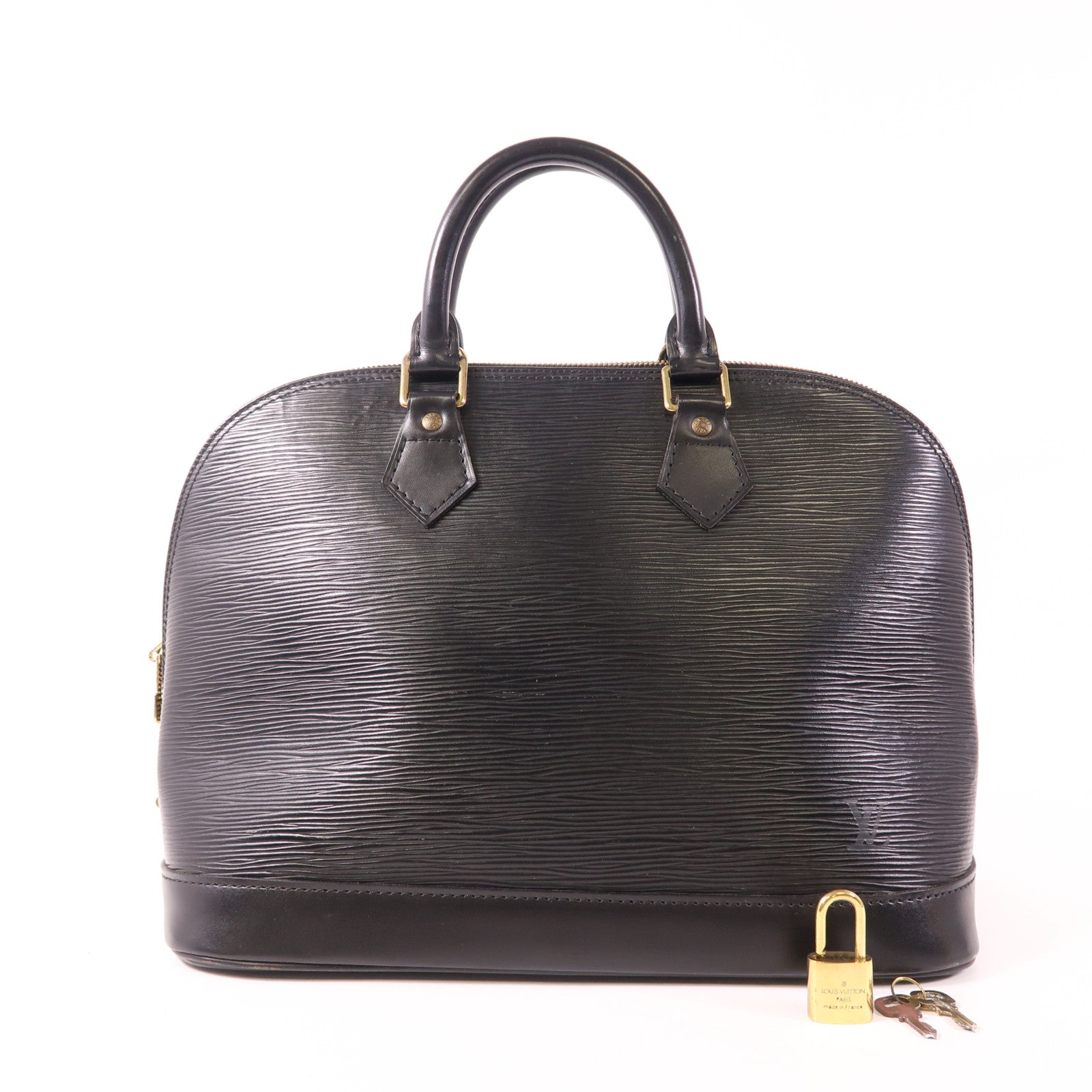 LOUIS VUITTON Epi Alma金扣手挽袋