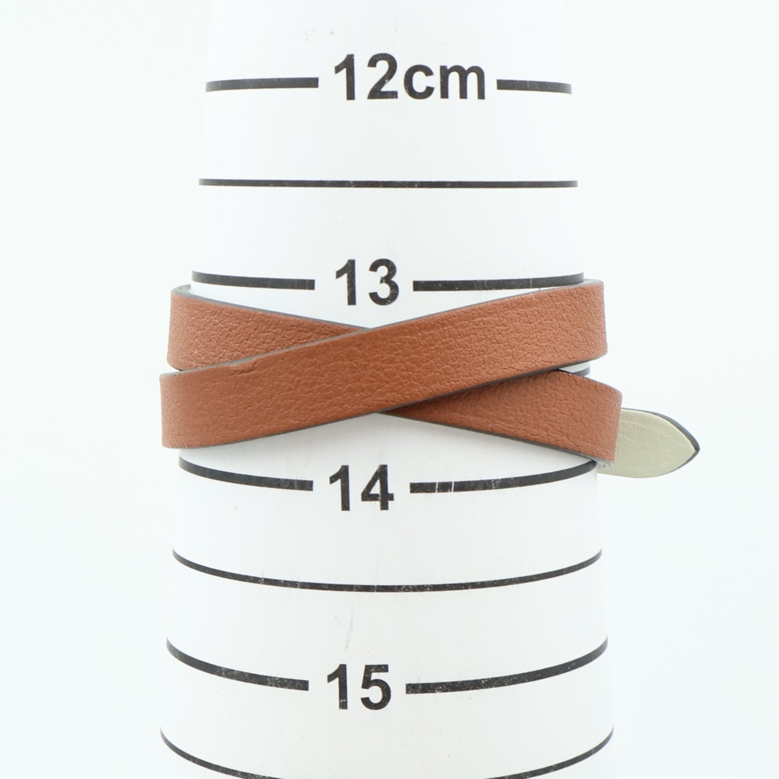 HERMES 【激減優惠】Swift皮革Behapi Double Tour Bracelet金扣手鏈