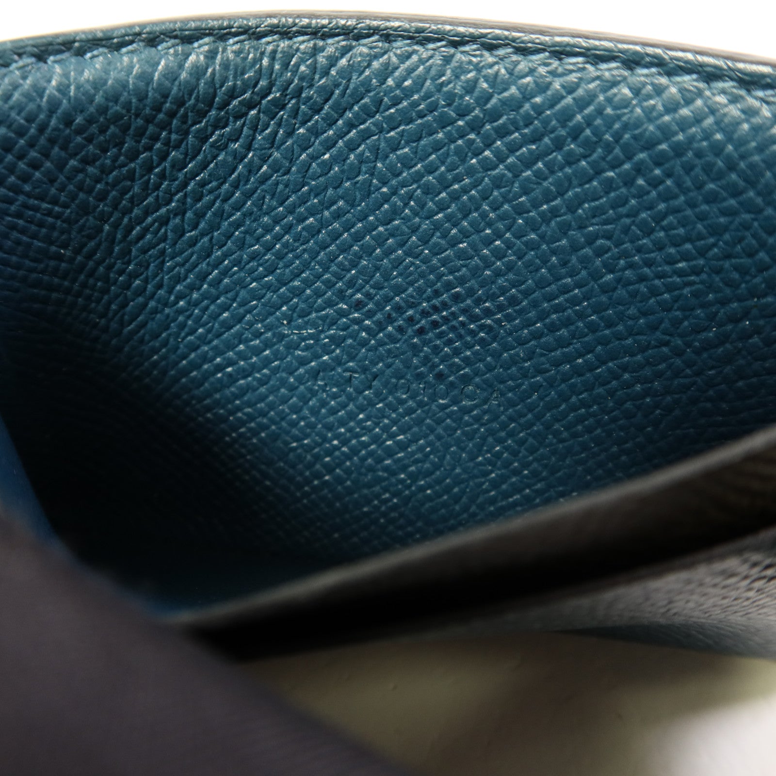 HERMES Epsom皮革Card Case卡片套Vert Cypres