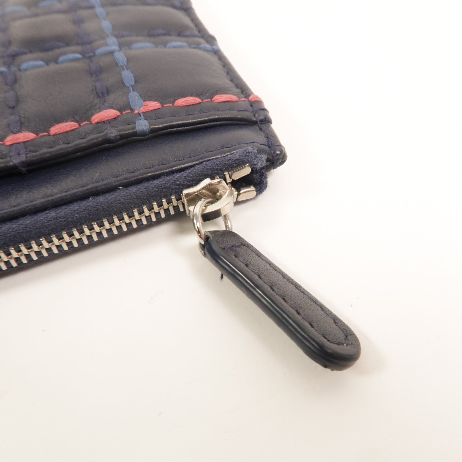 CHANEL 羊皮皮革Zipper long Wallet長錢包