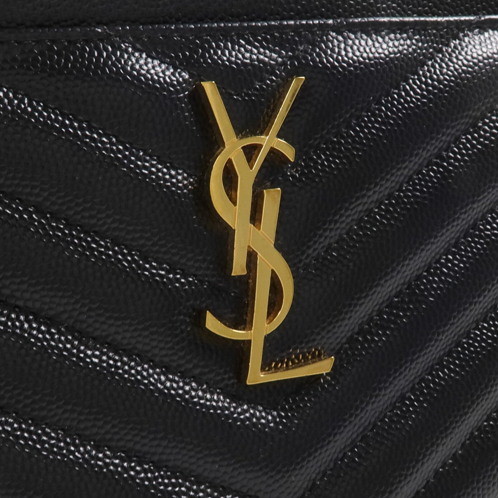 SAINT LAURENT 牛皮皮革Pouch手拿包