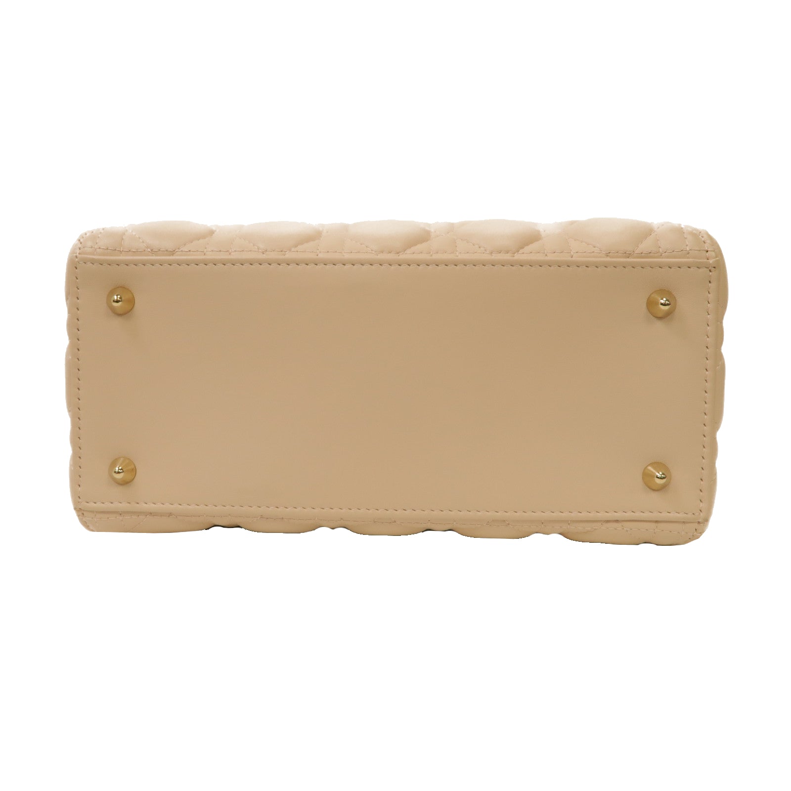 Dior 羊皮皮革Lady Dior Shoulder Bag金扣手挽肩背兩用袋粉紅色