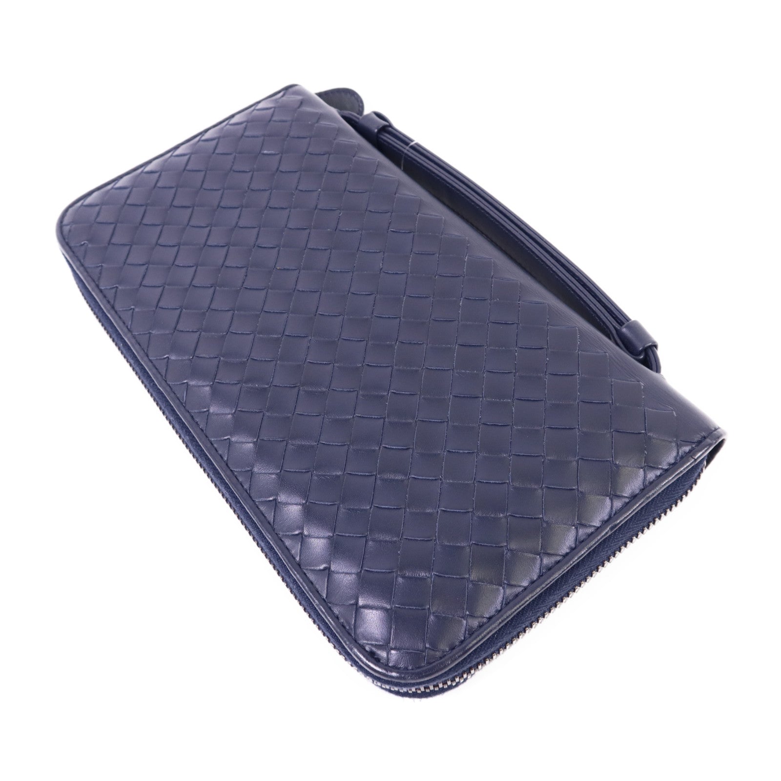 BOTTEGA VENETA 牛皮皮革 Long Round Wallet長錢包