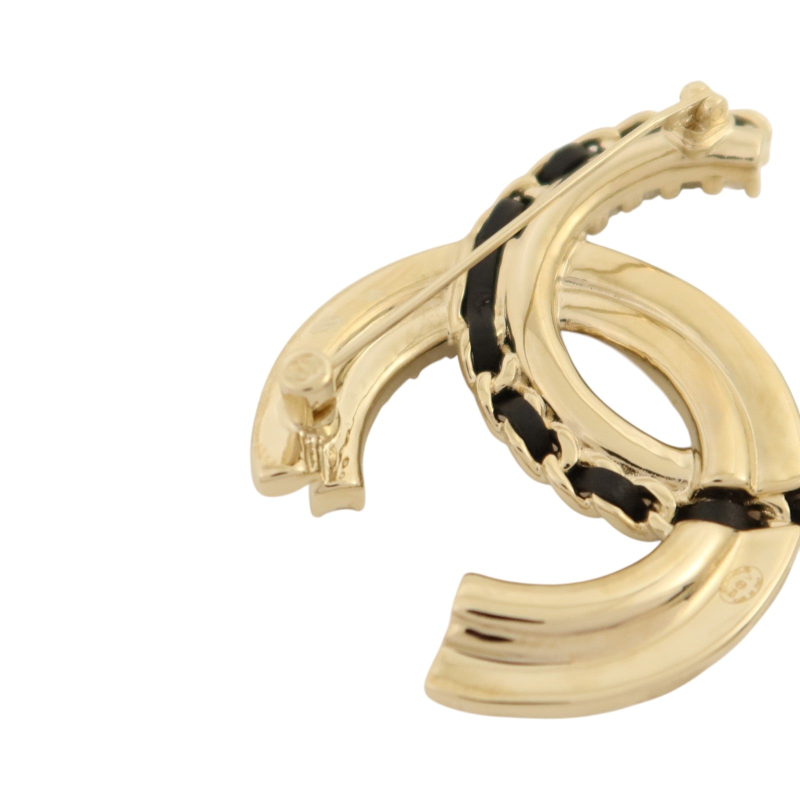 CHANEL 金屬/PVC/皮革Brooch胸針