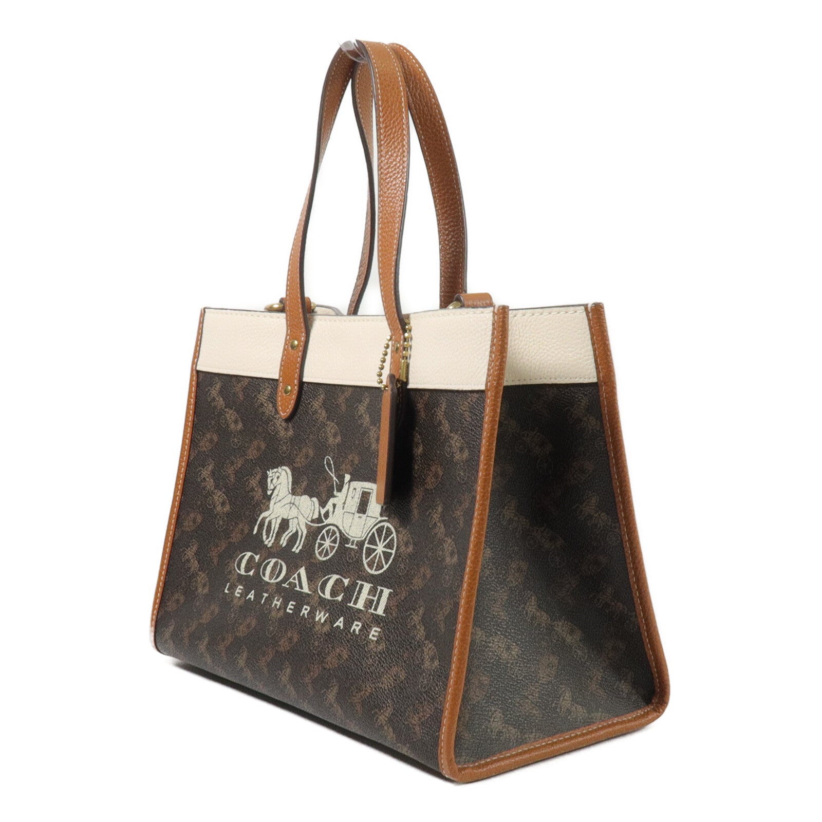 COACH 塗層帆布Field Tote手挽袋