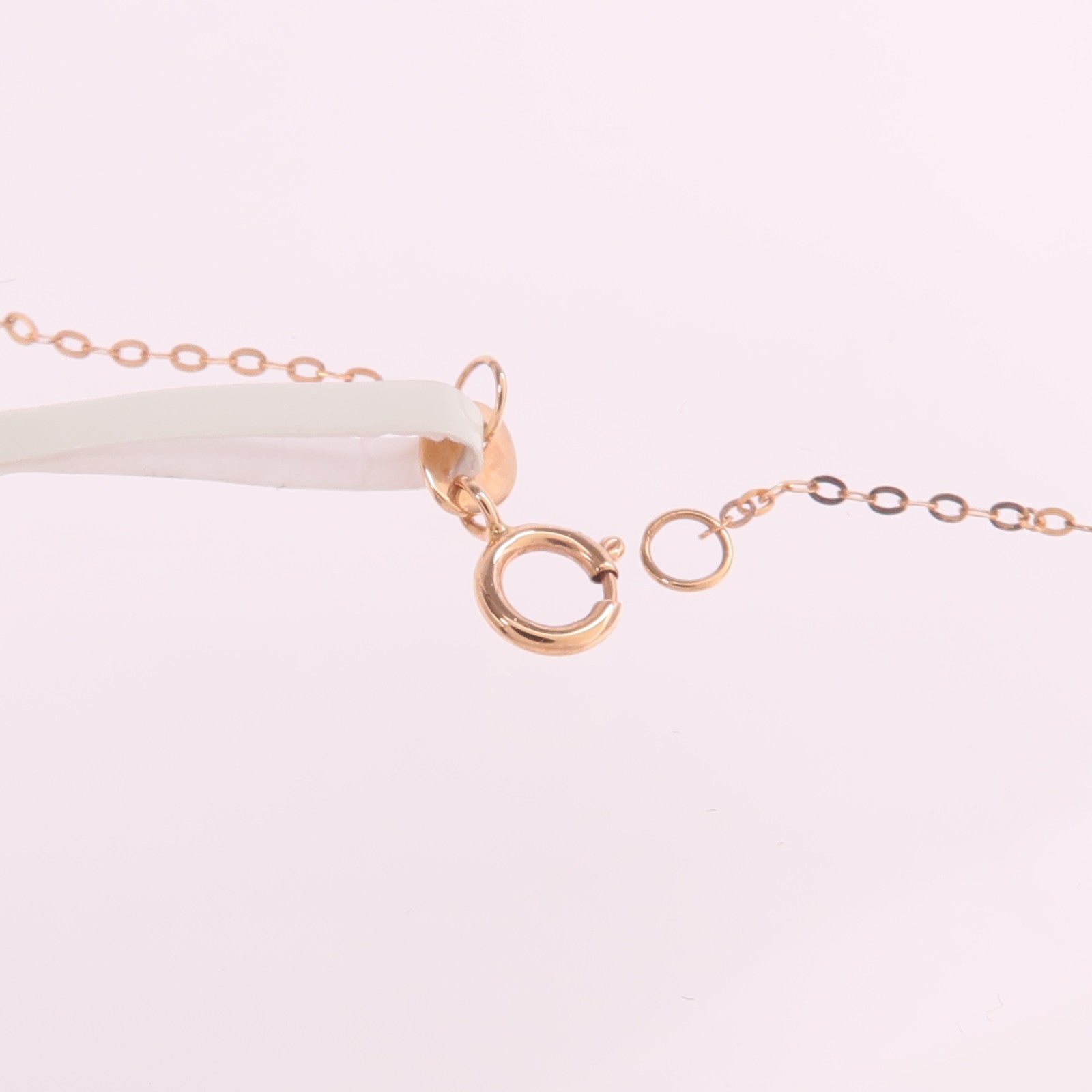 JEWELRY 18K玫瑰金Sapphire Diamond Necklace藍寶石/鑽石項鍊