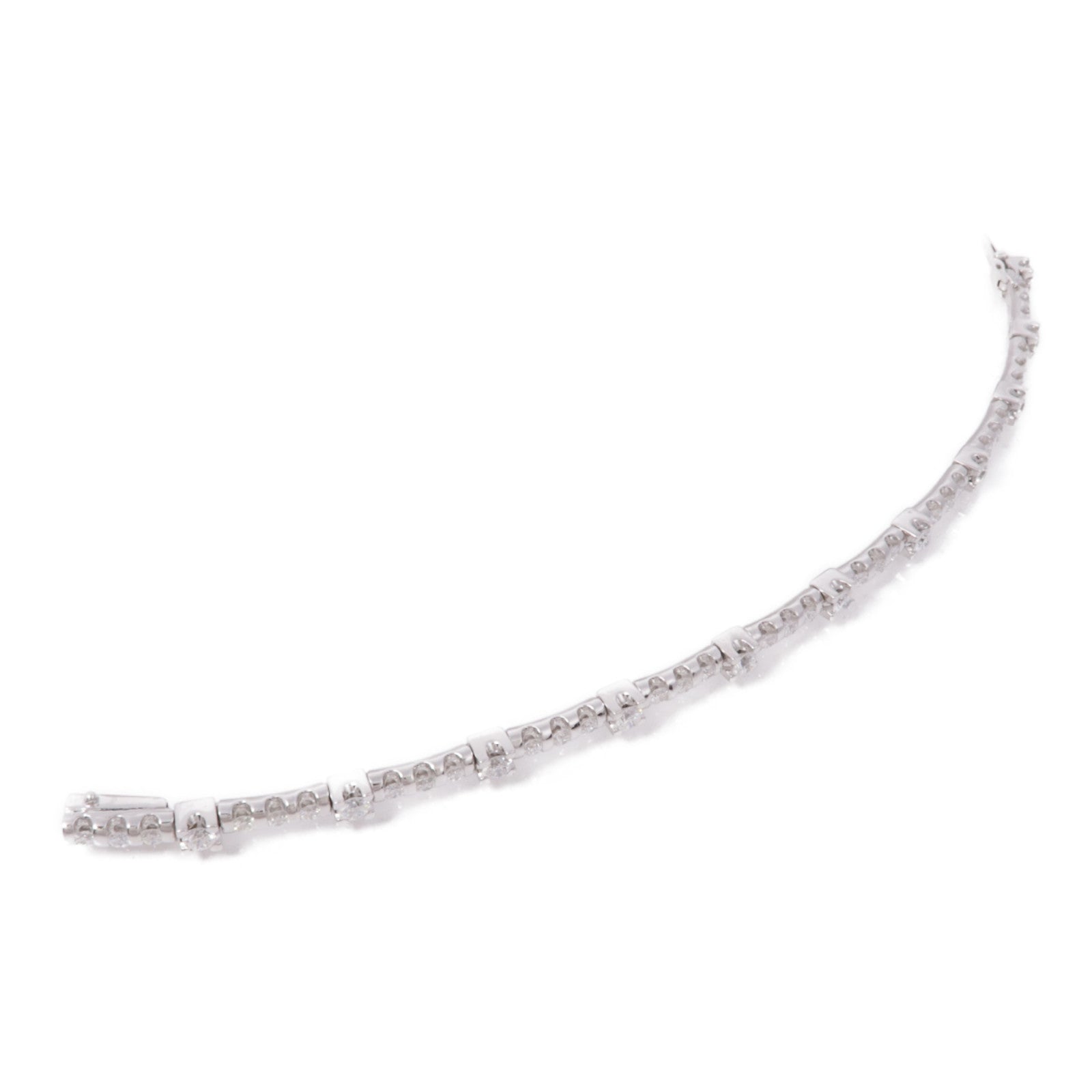 JEWELRY【激減優惠】 18K白金Diamond Bracelet鑽石手鐲