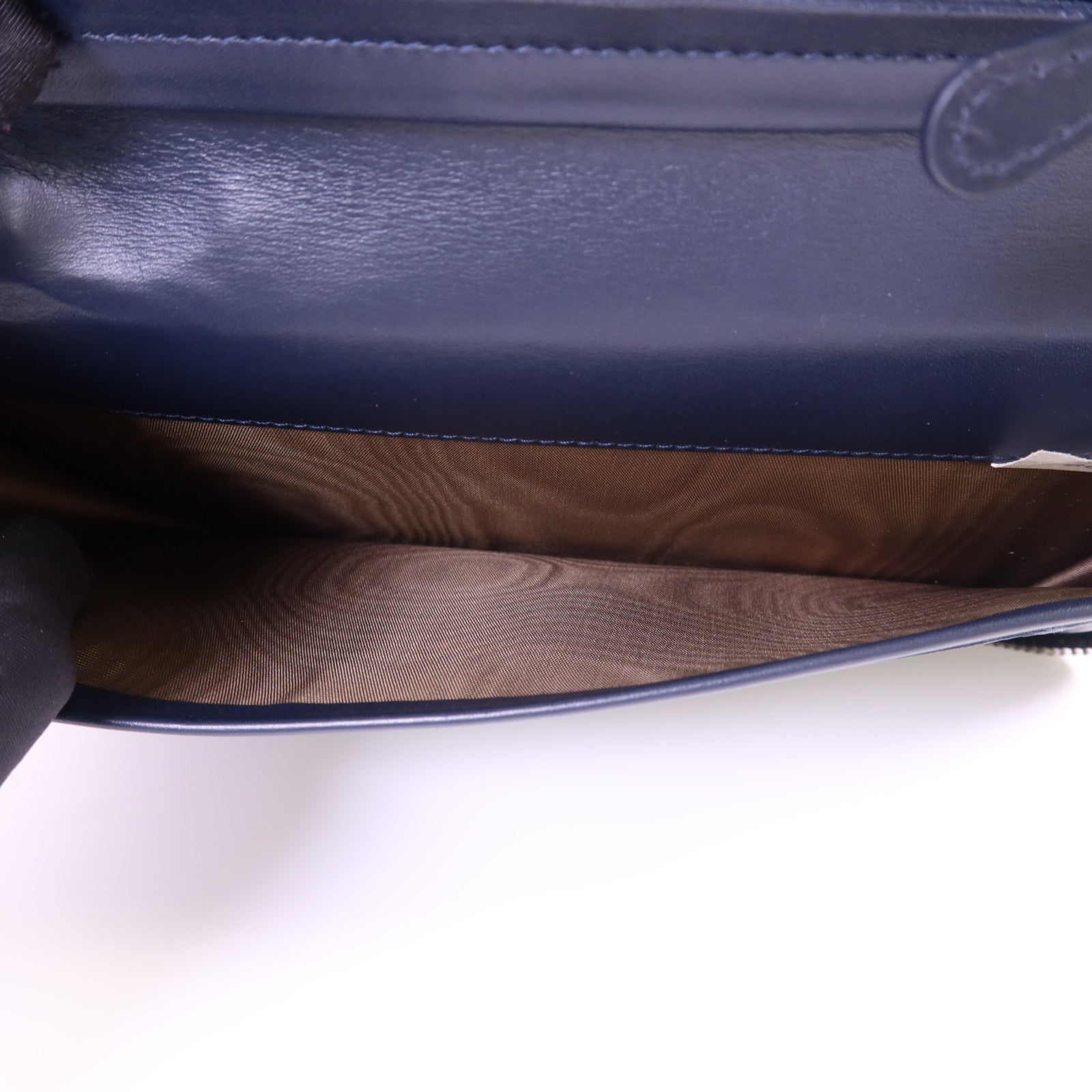 BOTTEGA VENETA 牛皮皮革 Long Round Wallet長錢包