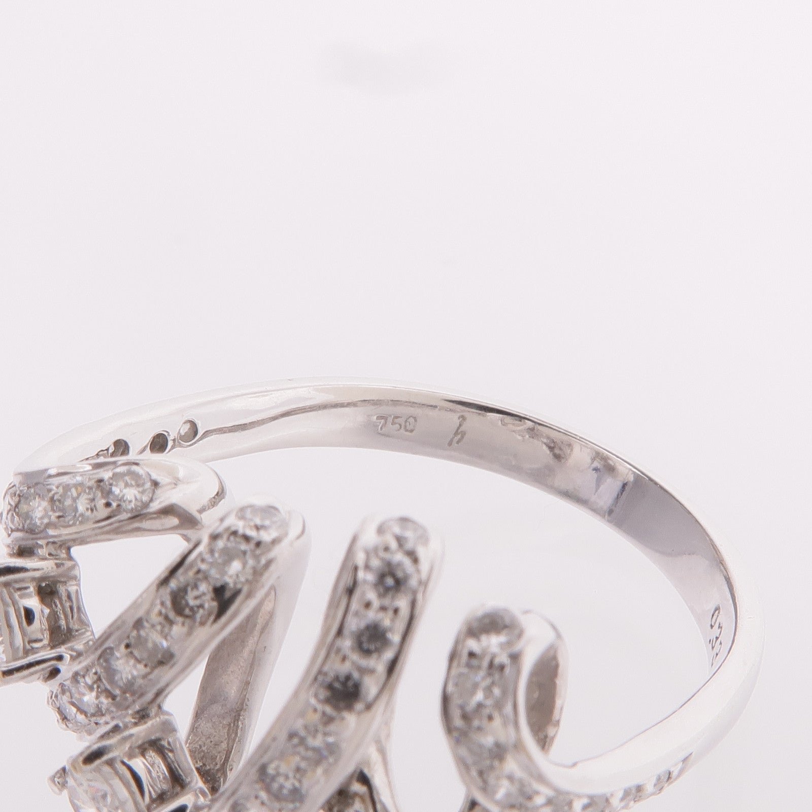 JEWELRY 【激減優惠】18K白金Diamond Ring鑽石戒指US#5.5