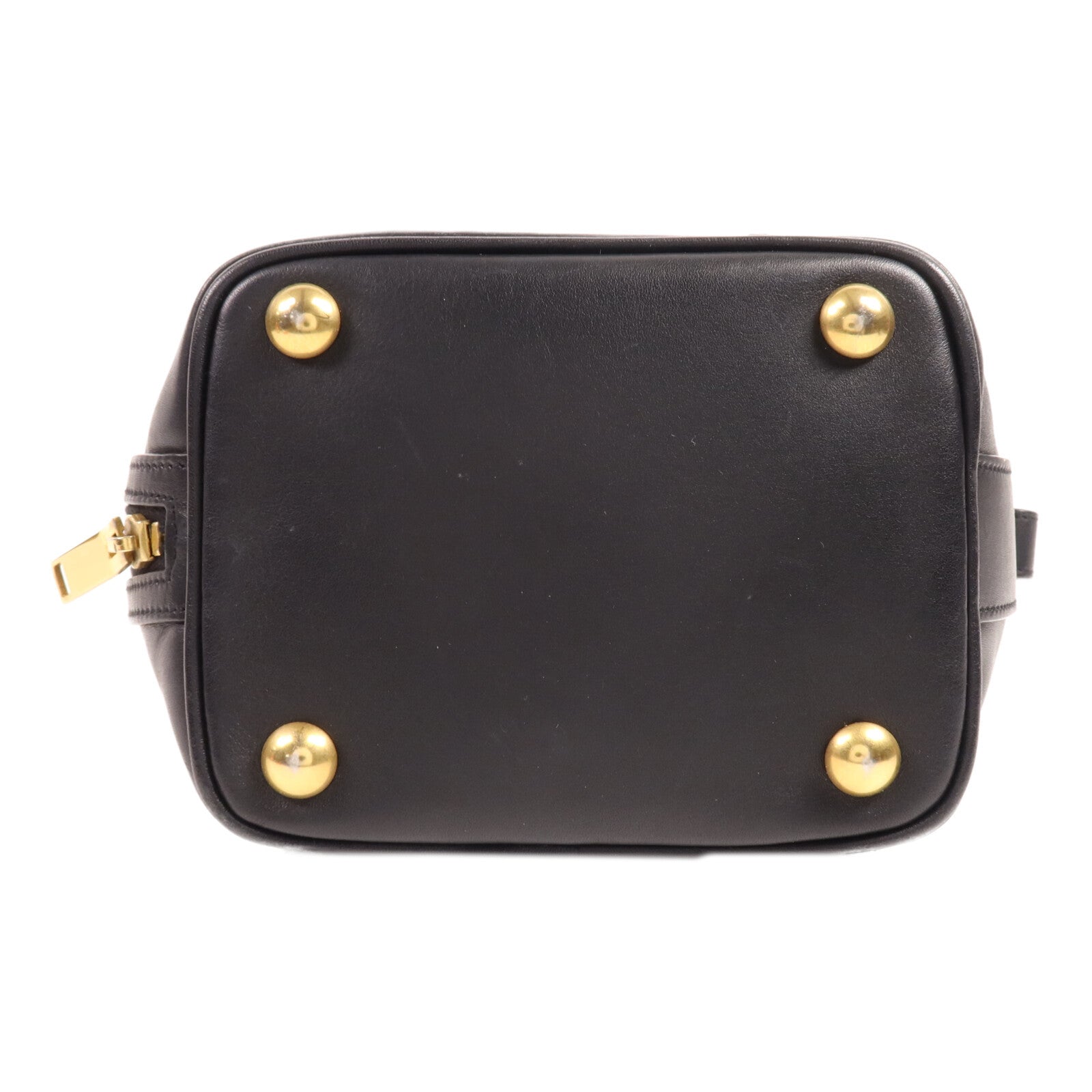 SAINT LAURENT 牛皮皮革Bucket Bag金扣手挽肩背兩用袋