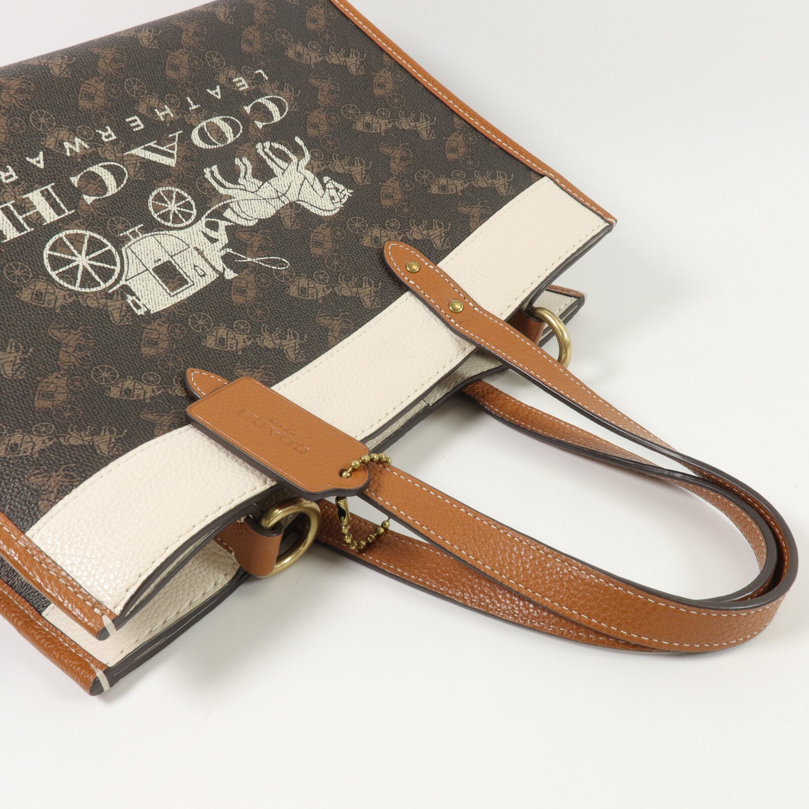 COACH 塗層帆布Field Tote手挽袋
