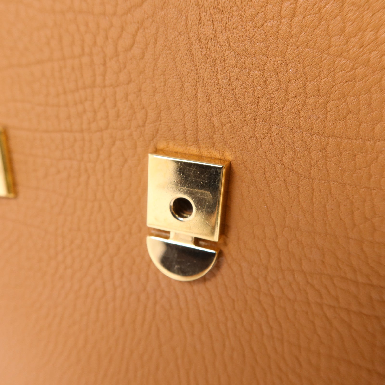 Delvaux 牛皮皮革Tempete PM金扣手挽肩背兩用袋