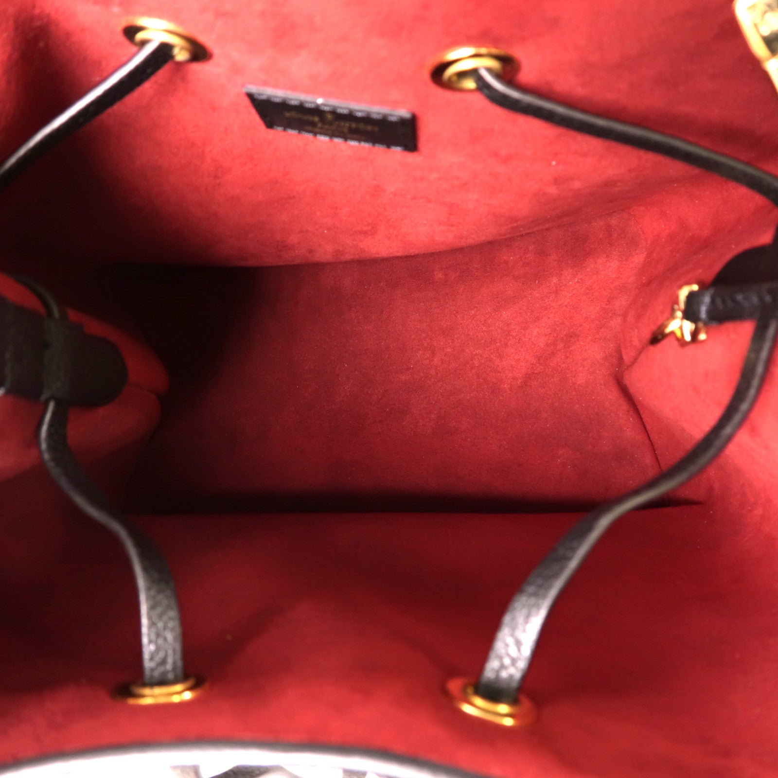 LOUIS VUITTON Monogram Empreinte Bicolor NeoNoe MM金扣手挽肩背兩用袋