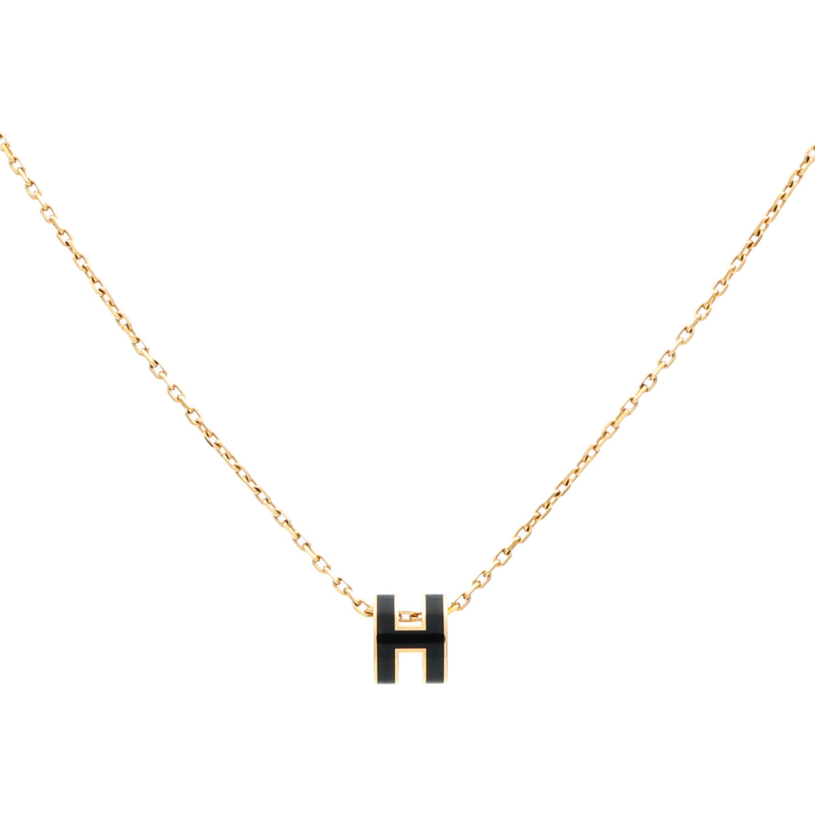 HERMES 金屬Mini Pop H項鍊